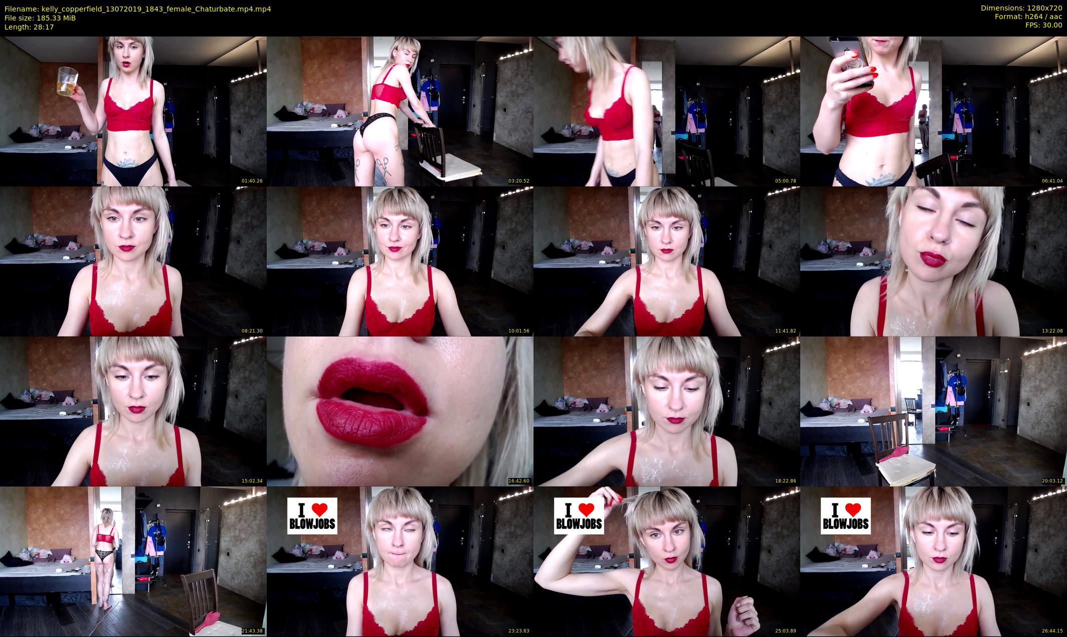 kelly_copperfield — 29 minute Chaturbate female cam show recording, 720p, Jul 13, 2019