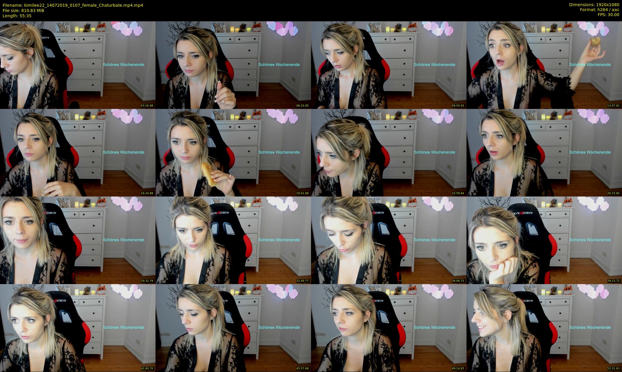 kimilee22 — 56 minute Chaturbate female cam show recording, 1080p, Jul 14, 2019