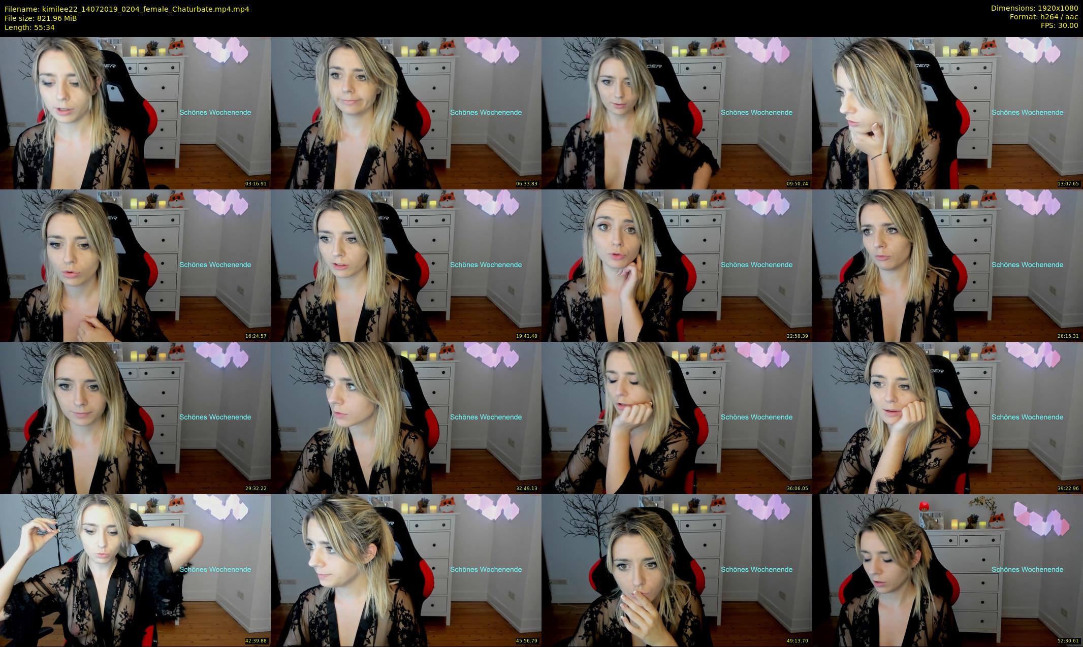 kimilee22 — 56 minute Chaturbate female cam show recording, 1080p, Jul 14, 2019