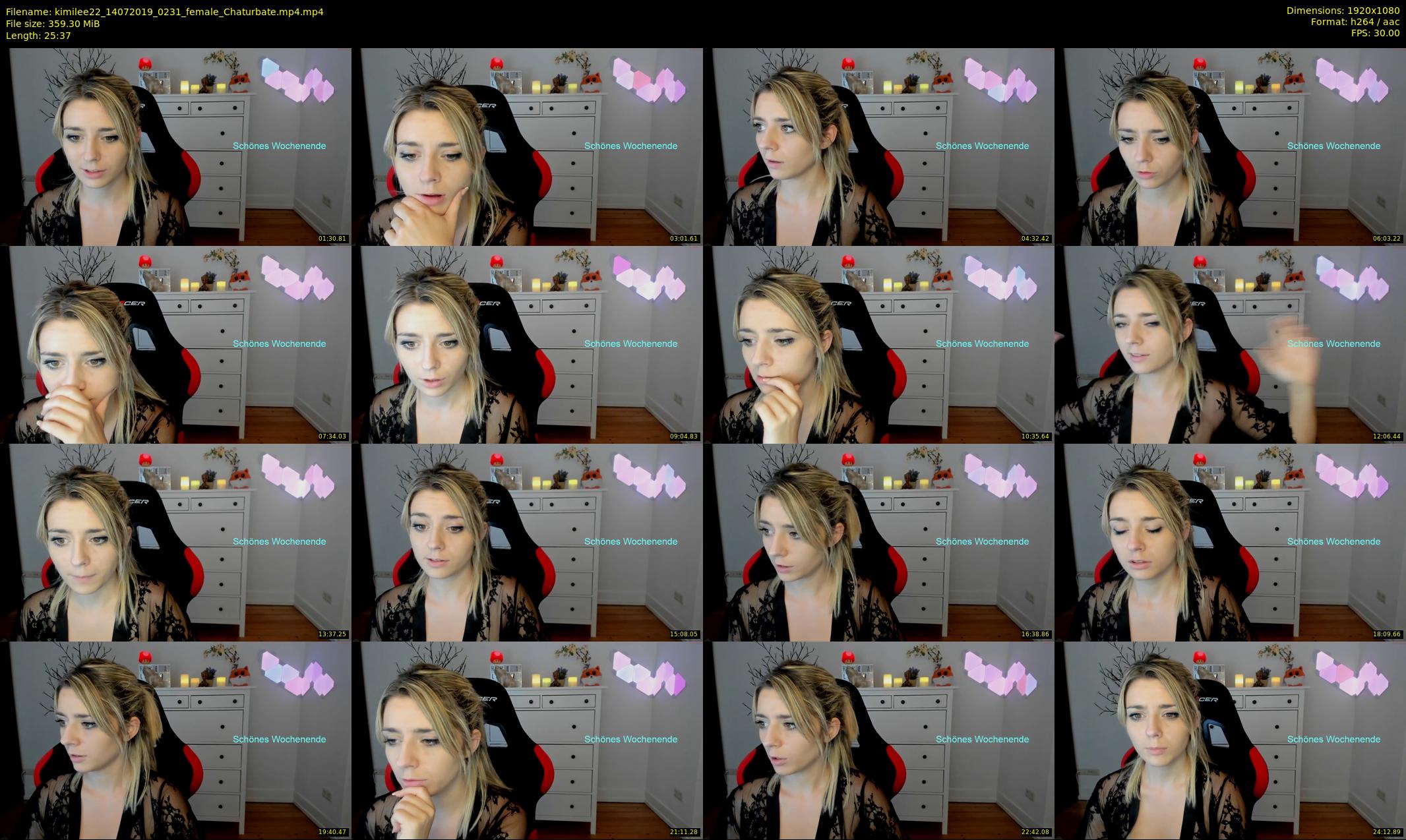 kimilee22 — 26 minute Chaturbate female cam show recording, 1080p, Jul 14, 2019