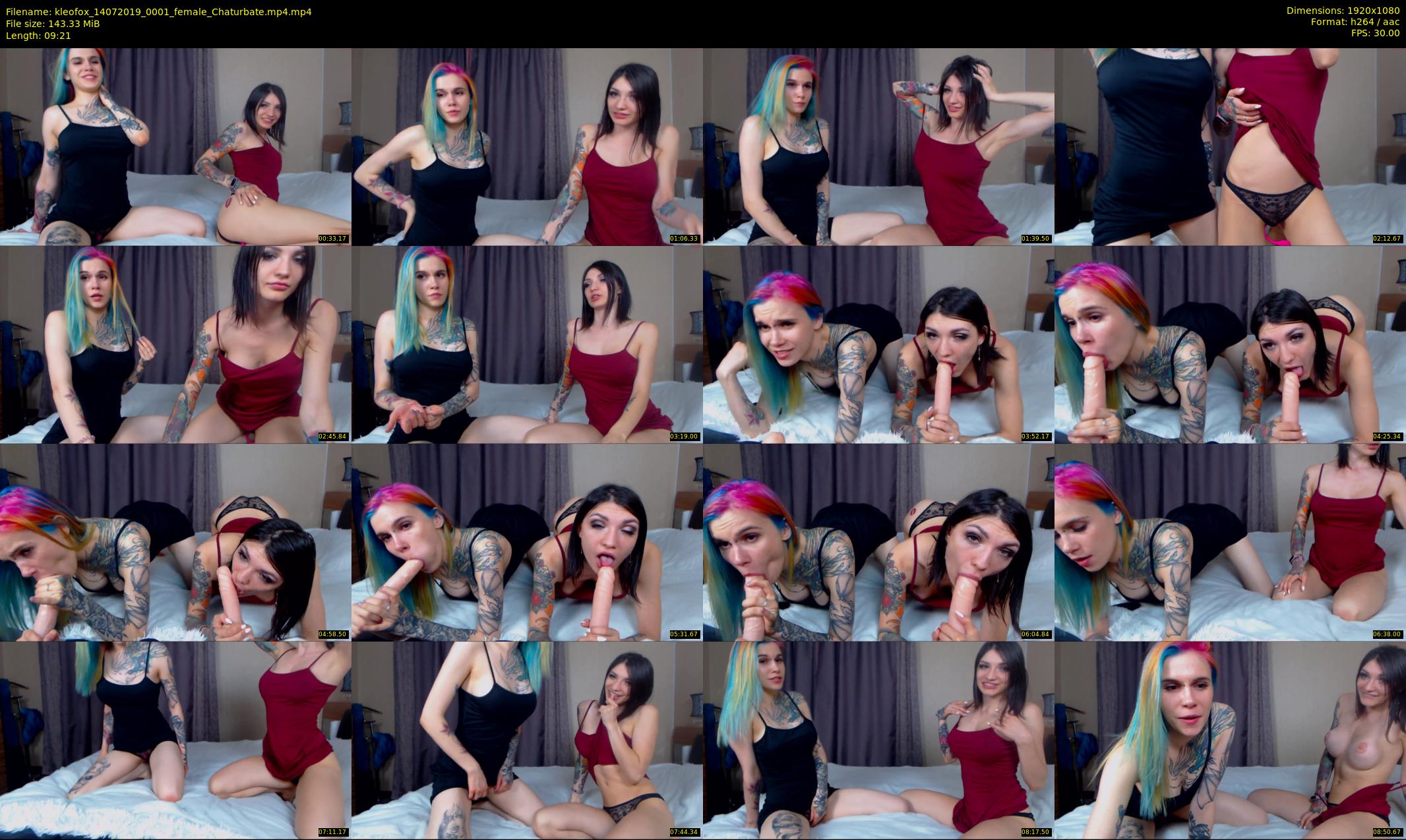 kleofox — 10 minute Chaturbate female cam show recording, 1080p, Jul 14, 2019