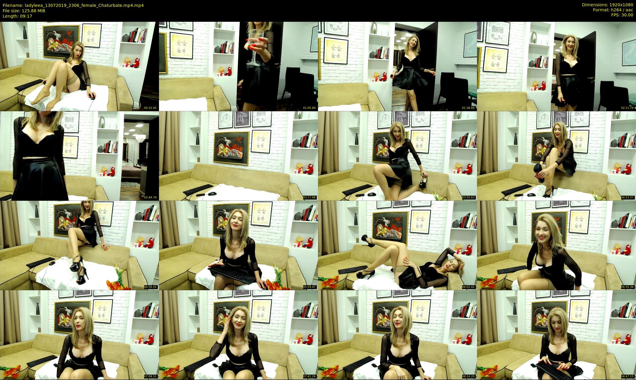 ladyleea — 10 minute Chaturbate female cam show recording, 1080p, Jul 13, 2019