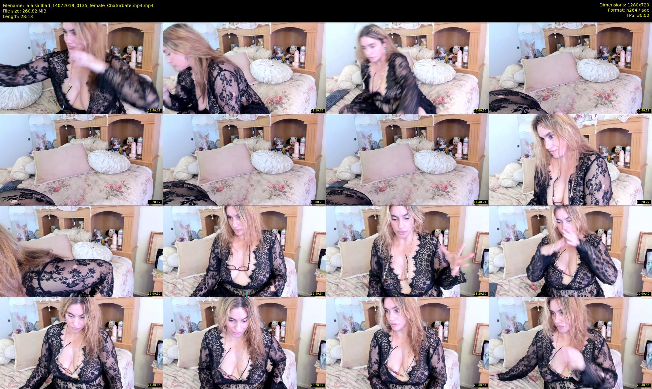 lalaisallbad — 29 minute Chaturbate female cam show recording, 720p, Jul 14, 2019