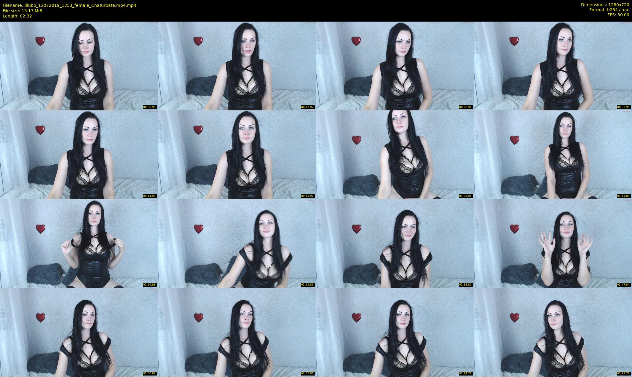 lilubb — 3 minute Chaturbate female cam show recording, 720p, Jul 13, 2019