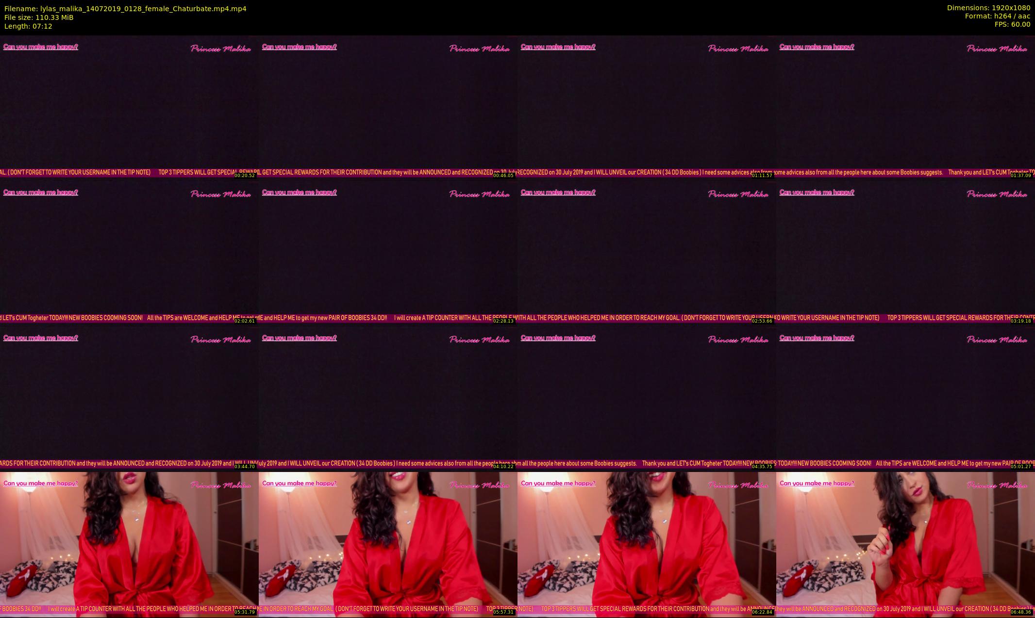 lylas_malika — 8 minute Chaturbate female cam show recording, 1080p, Jul 14, 2019