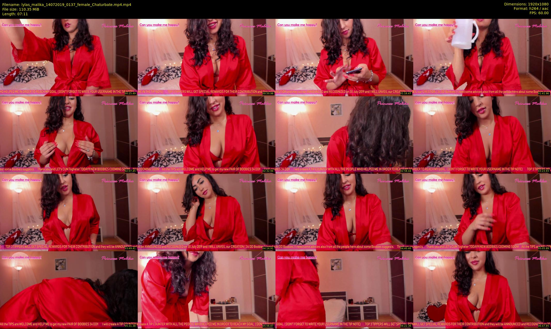 lylas_malika — 8 minute Chaturbate female cam show recording, 1080p, Jul 14, 2019