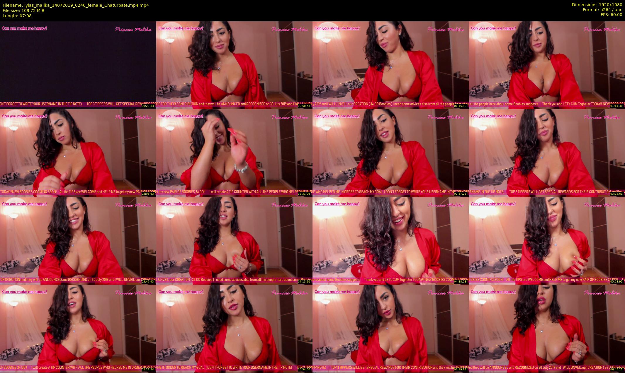 lylas_malika — 8 minute Chaturbate female cam show recording, 1080p, Jul 14, 2019