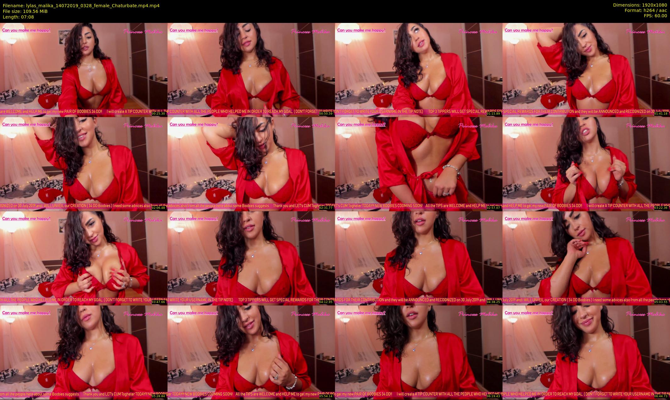 lylas_malika — 8 minute Chaturbate female cam show recording, 1080p, Jul 14, 2019