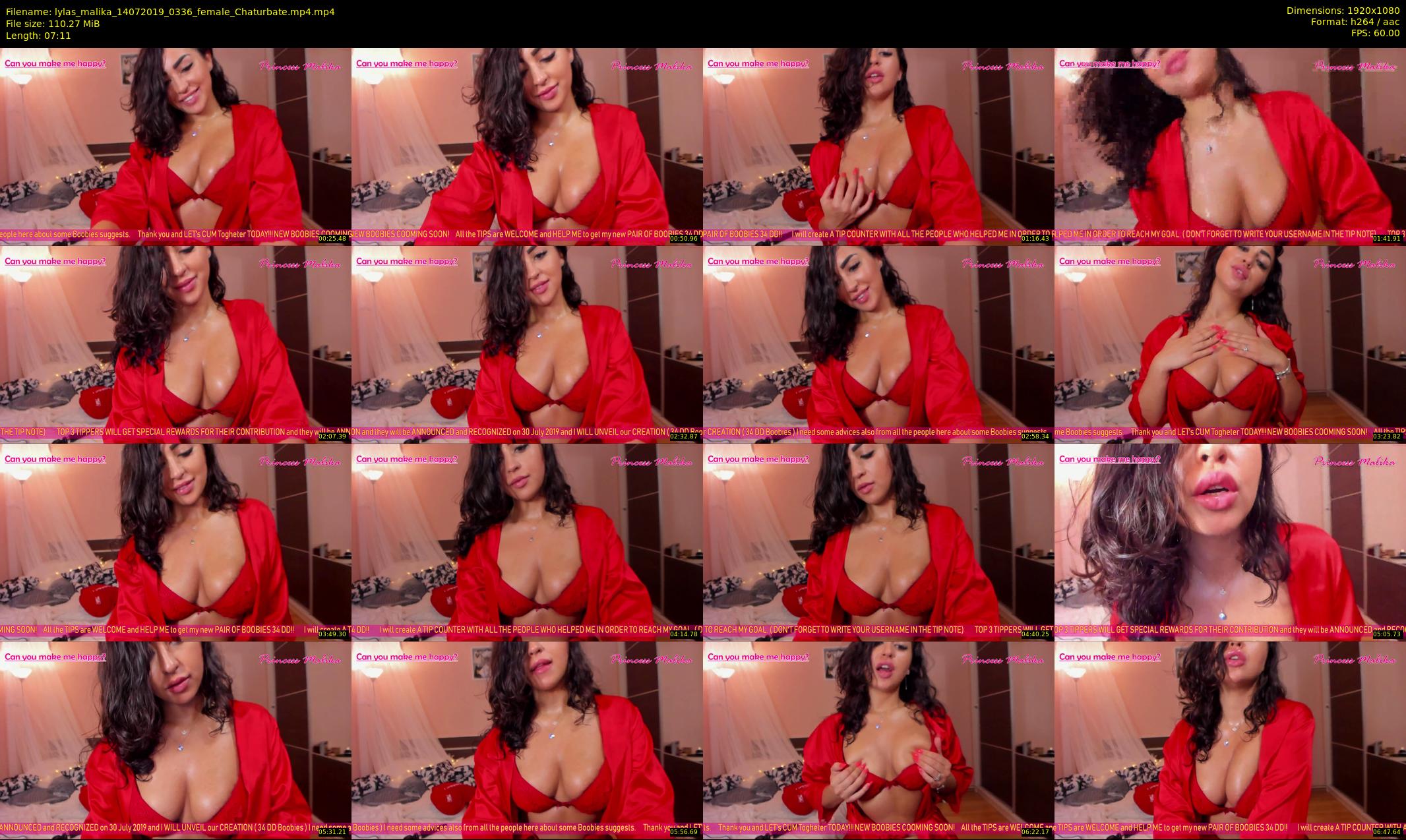 lylas_malika — 8 minute Chaturbate female cam show recording, 1080p, Jul 14, 2019