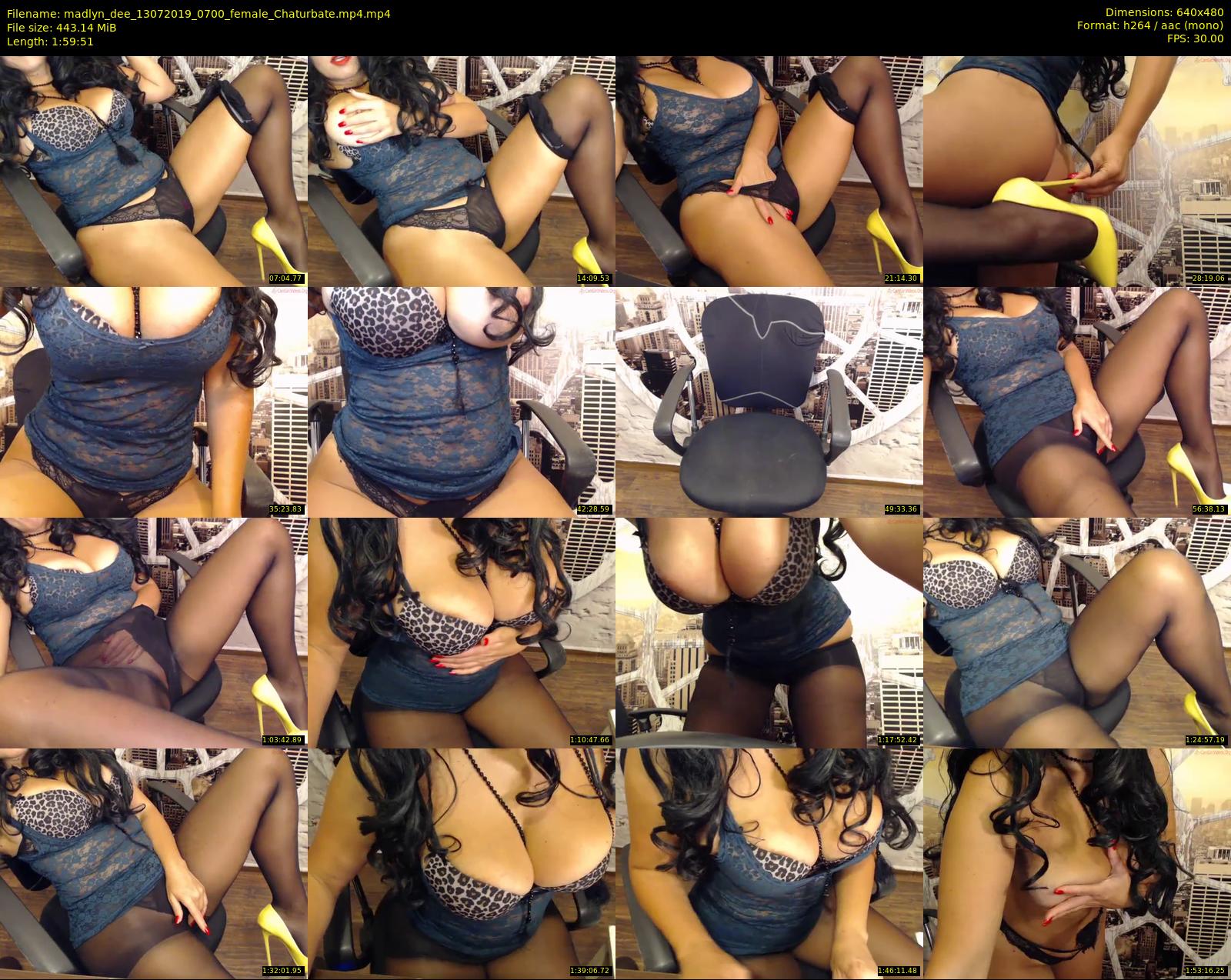 madlyn_dee — 120 minute Chaturbate female cam show recording, 480p, Jul 13, 2019