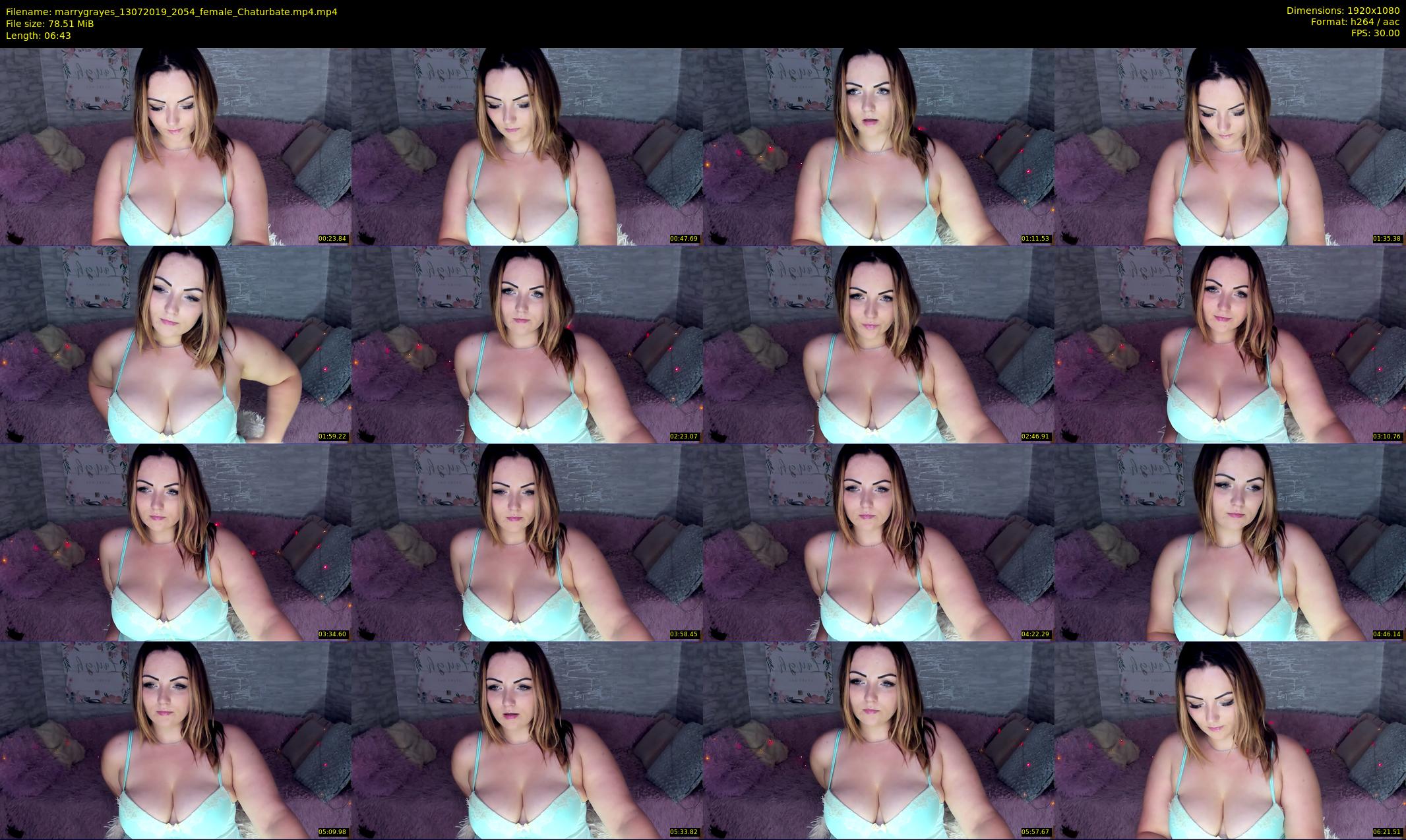marrygrayes — 7 minute Chaturbate female cam show recording, 1080p, Jul 13, 2019