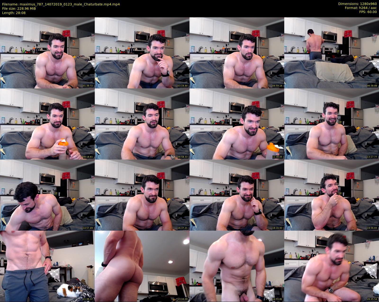 maximus_787 — 29 minute Chaturbate male cam show recording, 720p, Jul 14, 2019