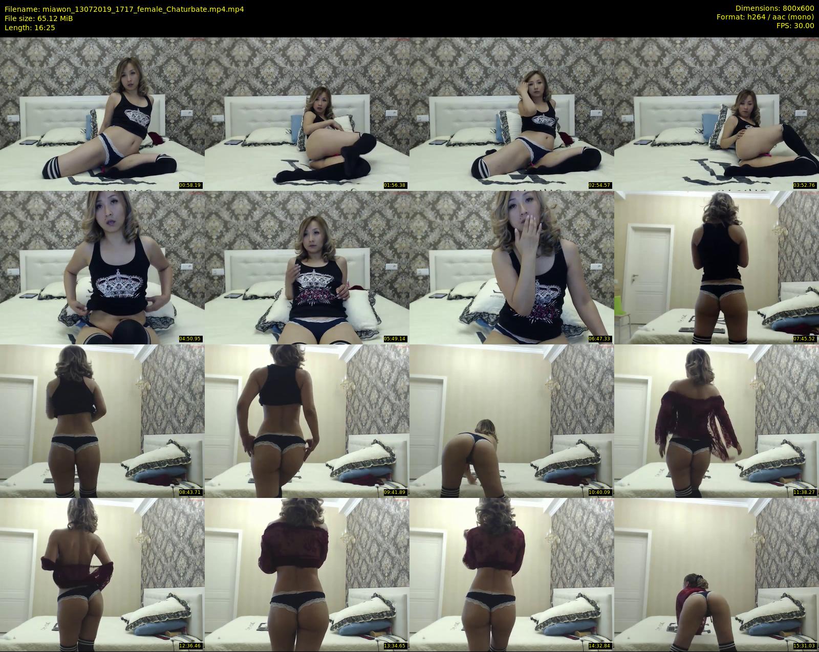 miawon — 17 minute Chaturbate female cam show recording, 480p, Jul 13, 2019
