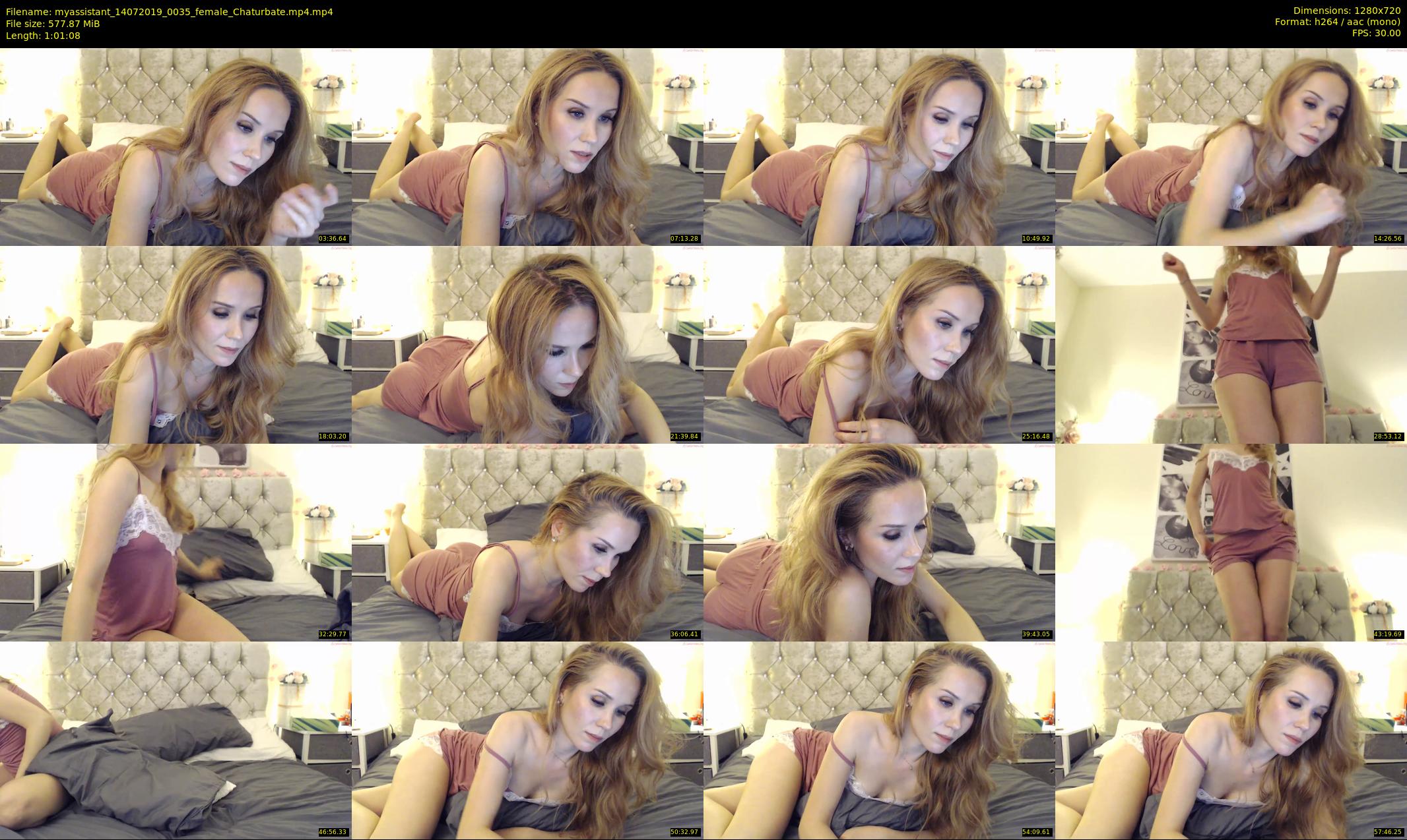 myassistant — 62 minute Chaturbate female cam show recording, 720p, Jul 14, 2019