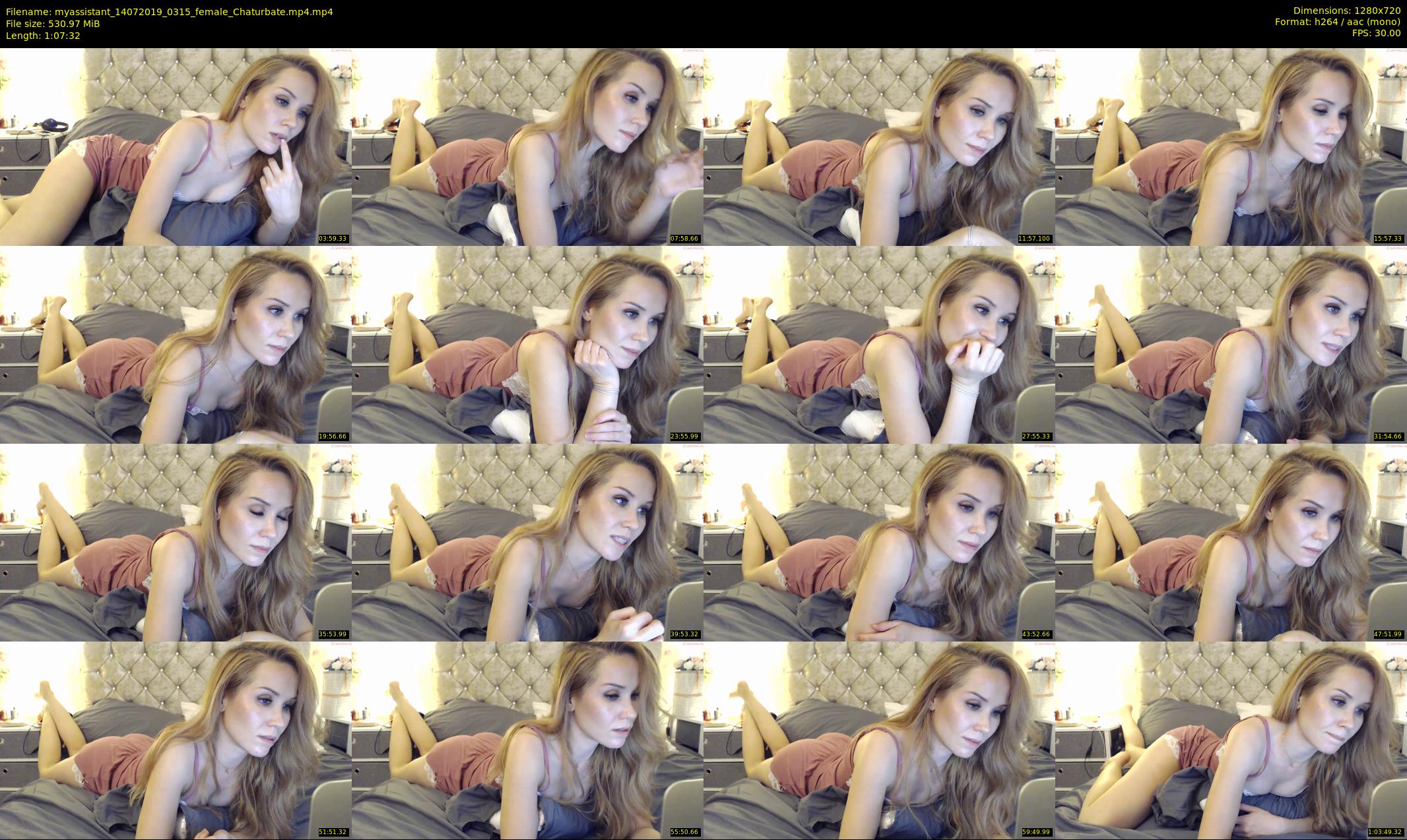 myassistant — 68 minute Chaturbate female cam show recording, 720p, Jul 14, 2019