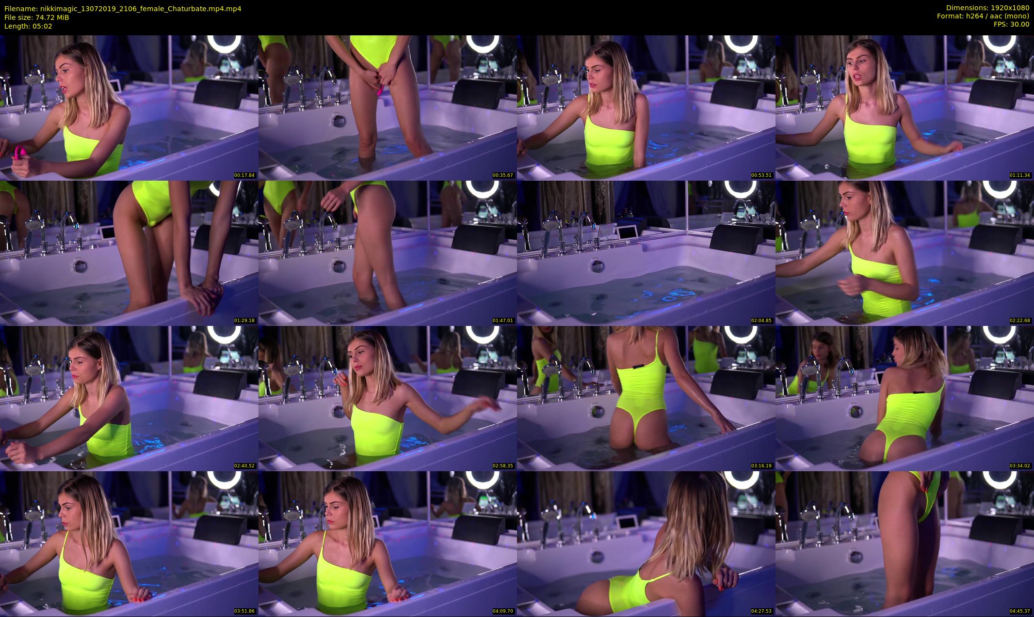 nikkimagic — 6 minute Chaturbate female cam show recording, 1080p, Jul 13, 2019