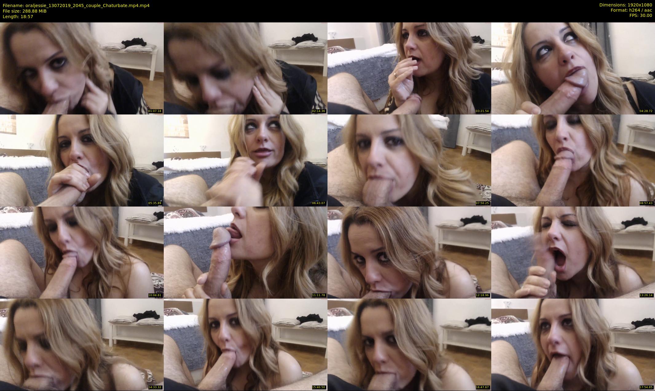oraljessie — 19 minute Chaturbate couple cam show recording, 1080p, Jul 13, 2019
