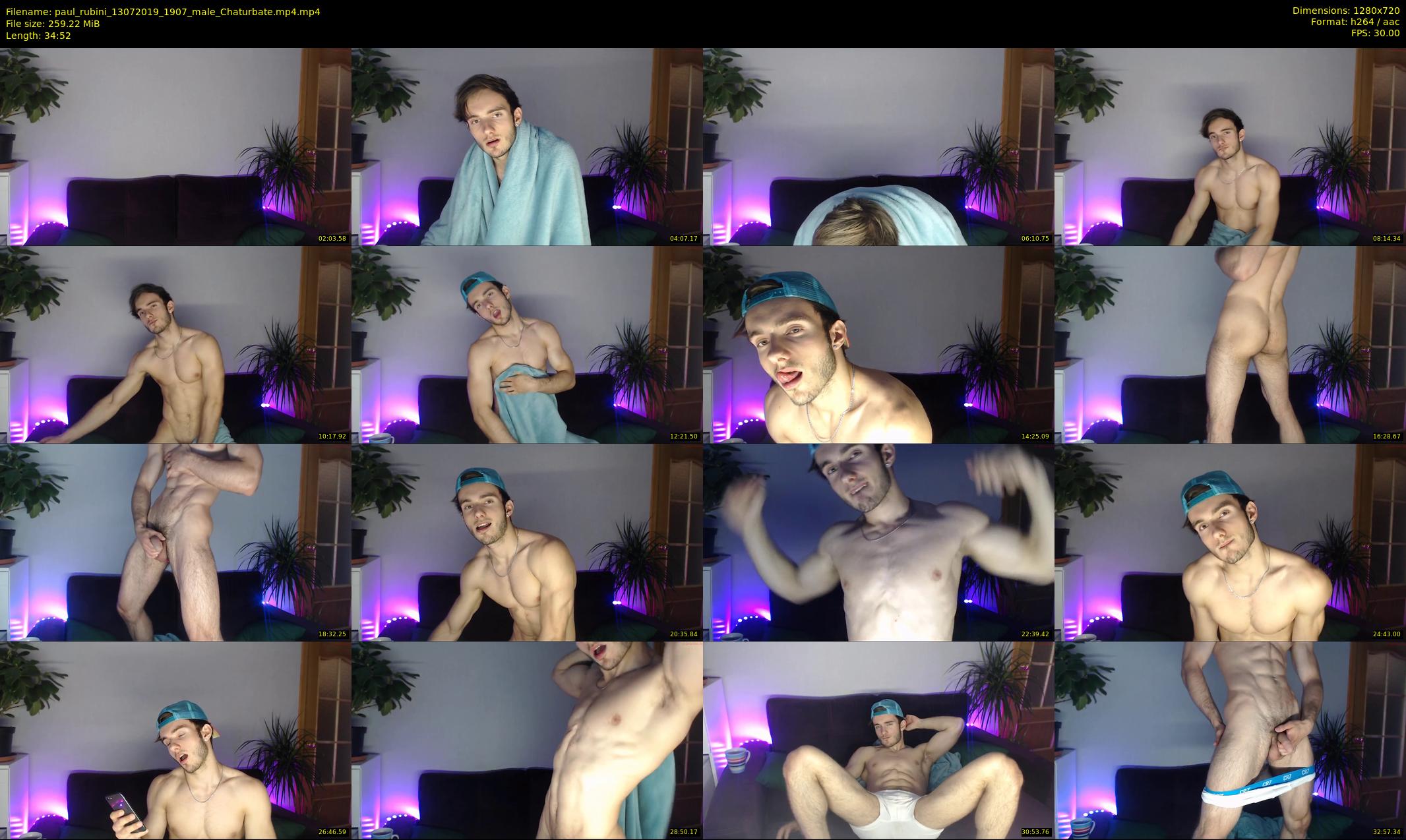 paul_rubini — 35 minute Chaturbate male cam show recording, 720p, Jul 13, 2019
