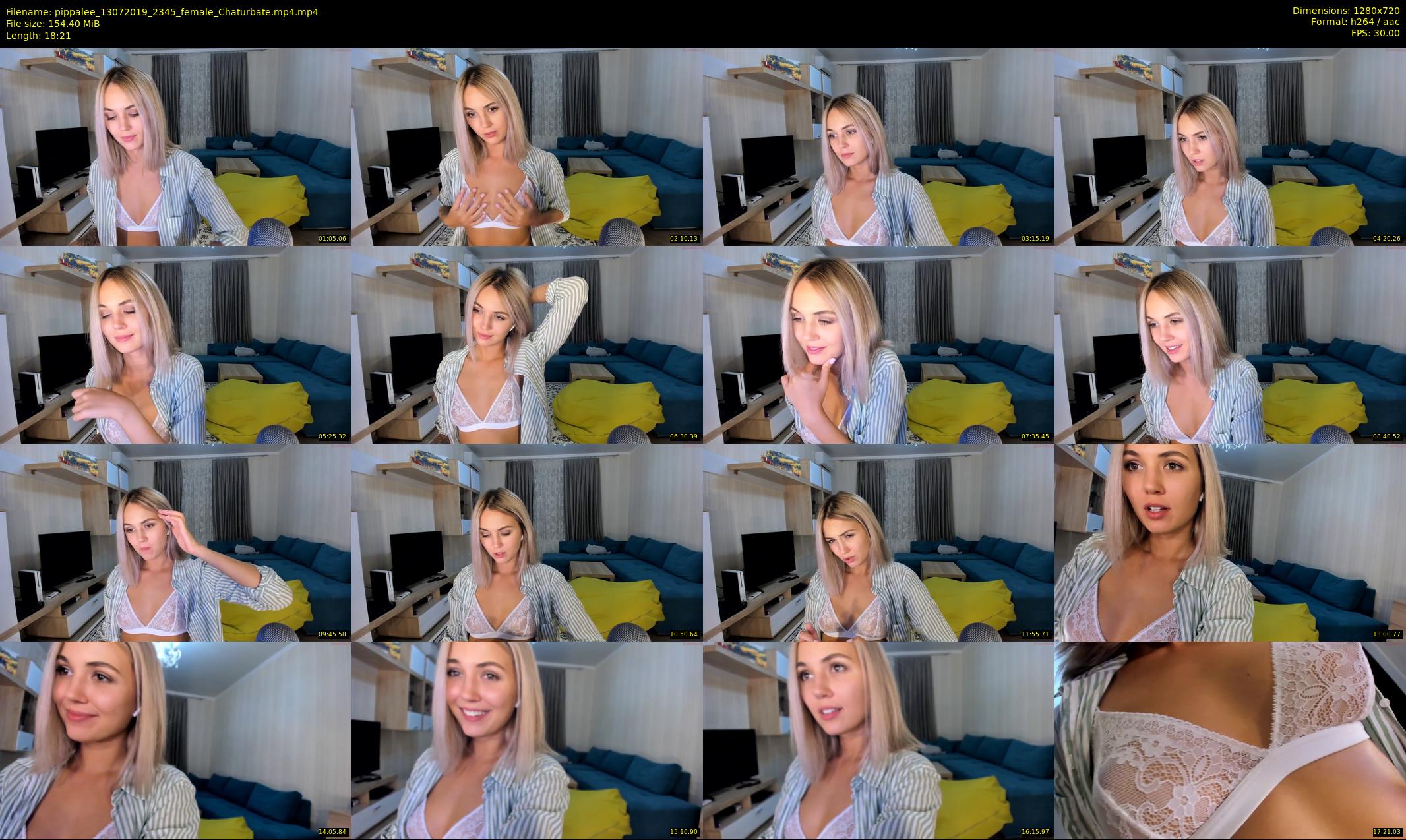 pippalee — 19 minute Chaturbate female cam show recording, 720p, Jul 13, 2019