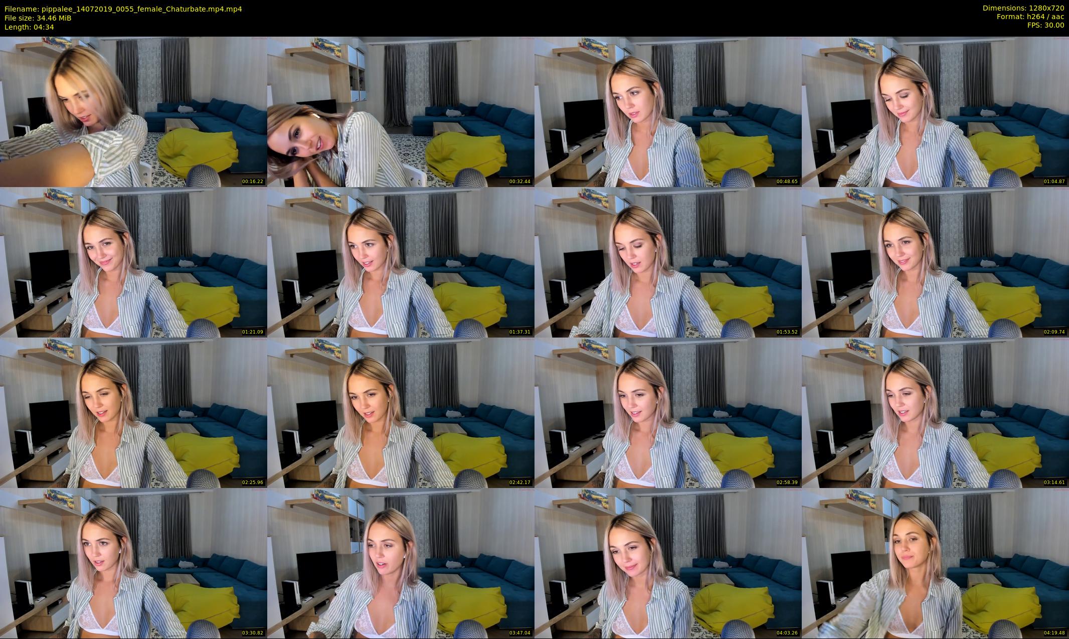 pippalee — 5 minute Chaturbate female cam show recording, 720p, Jul 14, 2019