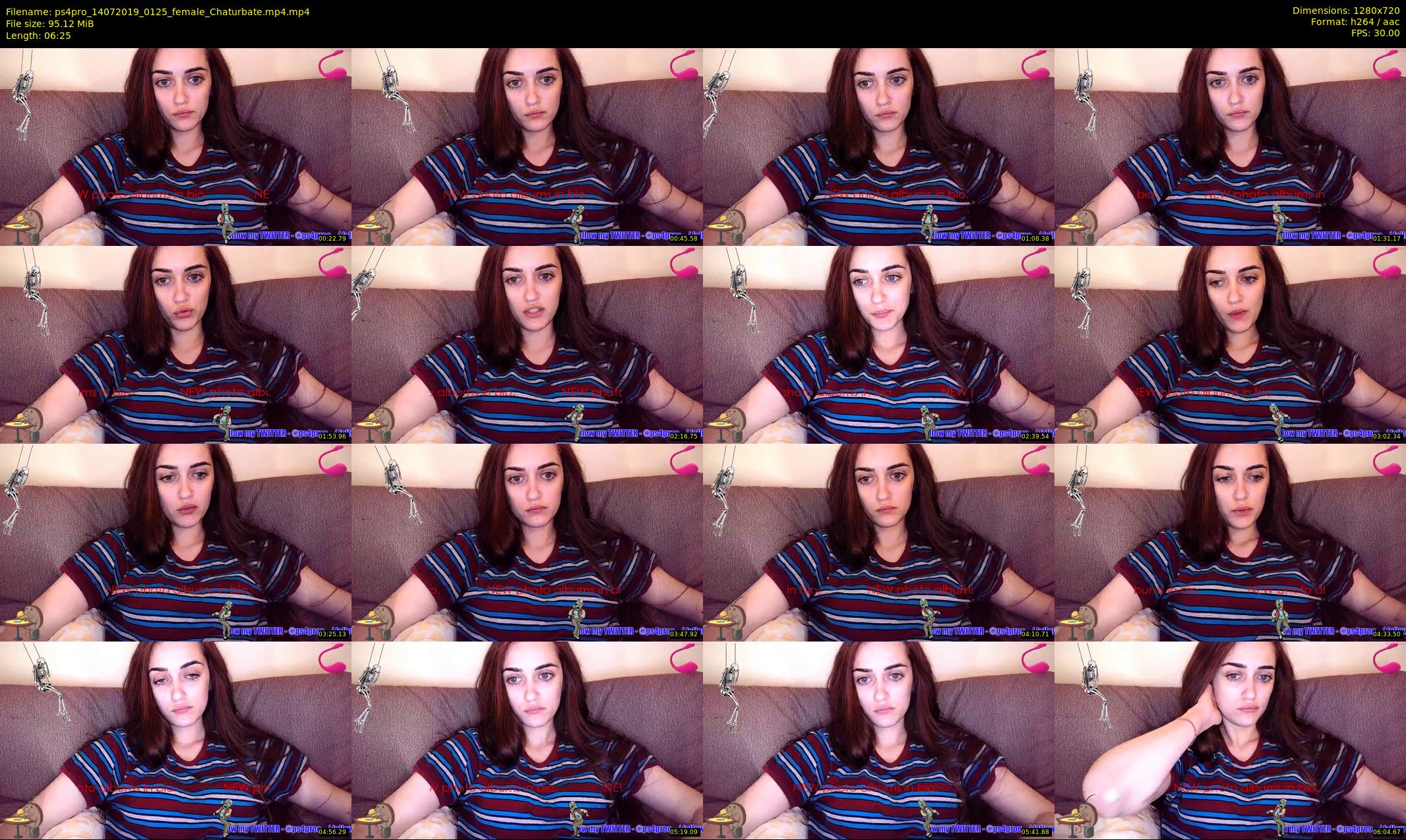 ps4pro — 7 minute Chaturbate female cam show recording, 720p, Jul 14, 2019