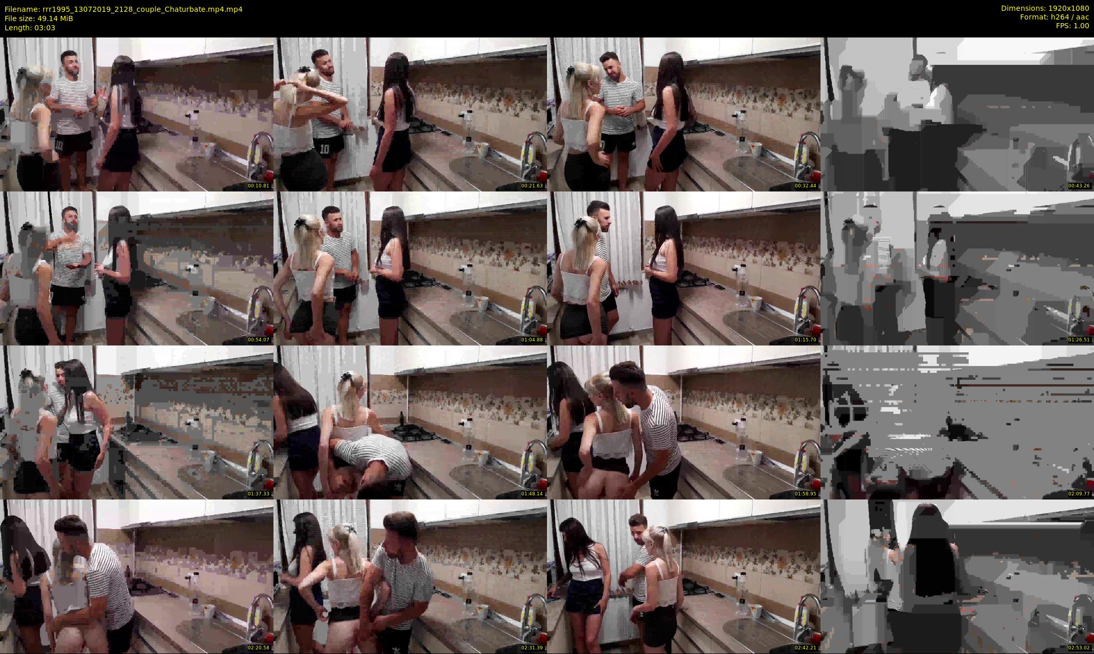 rrr1995 — 4 minute Chaturbate couple cam show recording, 1080p, Jul 13, 2019