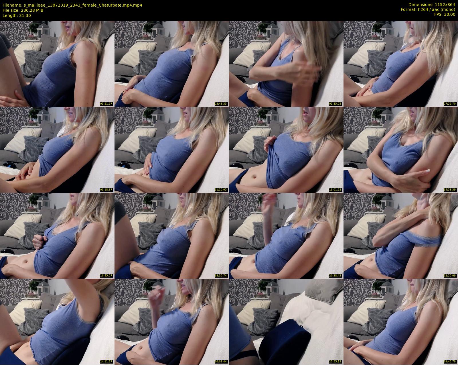 s_mailleee — 32 minute Chaturbate female cam show recording, 720p, Jul 13, 2019