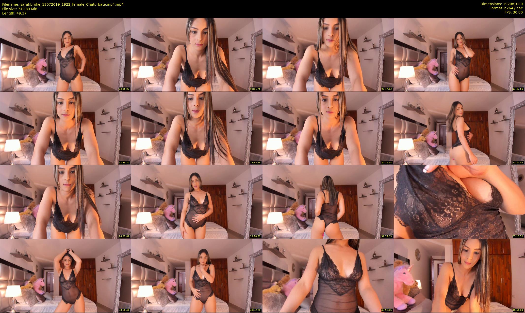 sarahbroke — 50 minute Chaturbate female cam show recording, 1080p, Jul 13, 2019