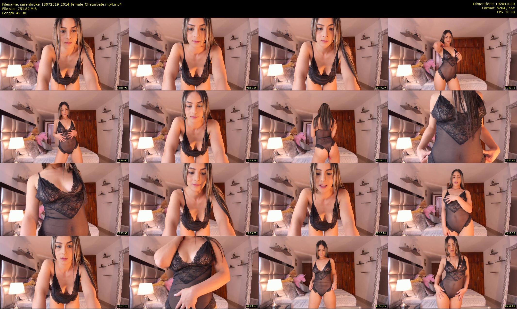 sarahbroke — 50 minute Chaturbate female cam show recording, 1080p, Jul 13, 2019
