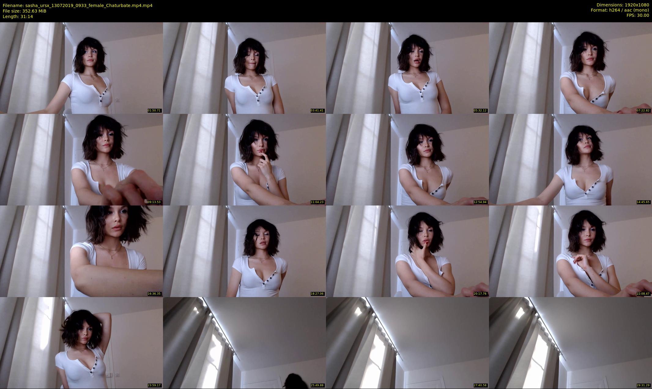 sasha_ursx — 32 minute Chaturbate female cam show recording, 1080p, Jul 13, 2019