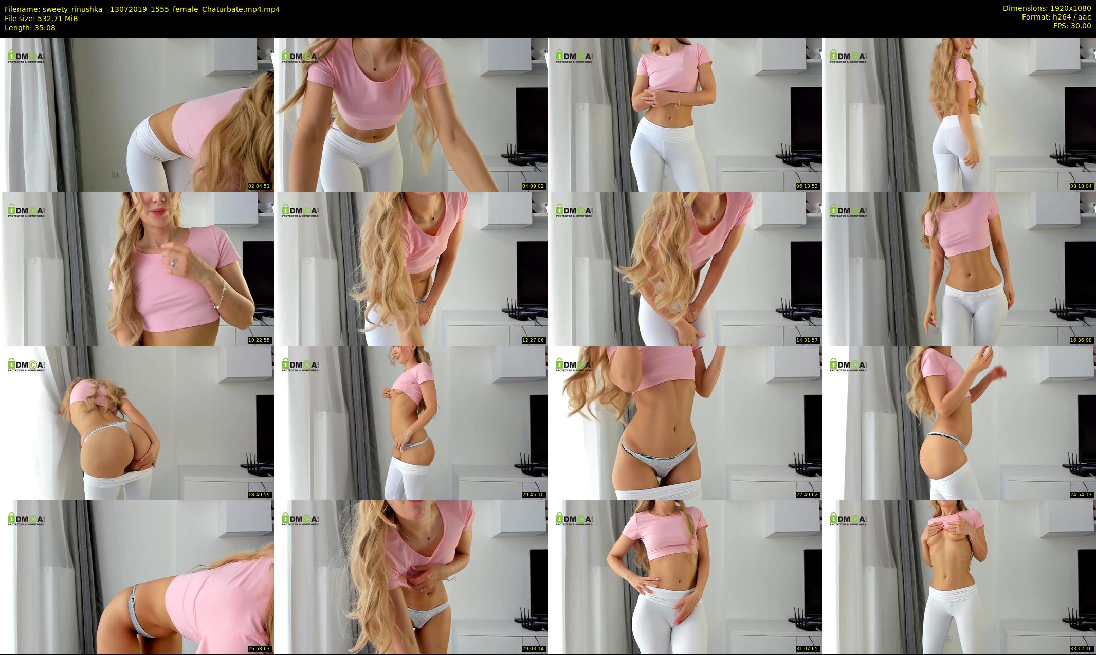 sweety_rinushka_ — 36 minute Chaturbate female cam show recording, 1080p, Jul 13, 2019
