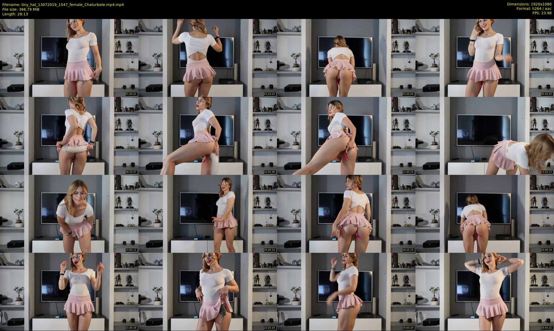 tiny_hat — 29 minute Chaturbate female cam show recording, 1080p, Jul 13, 2019