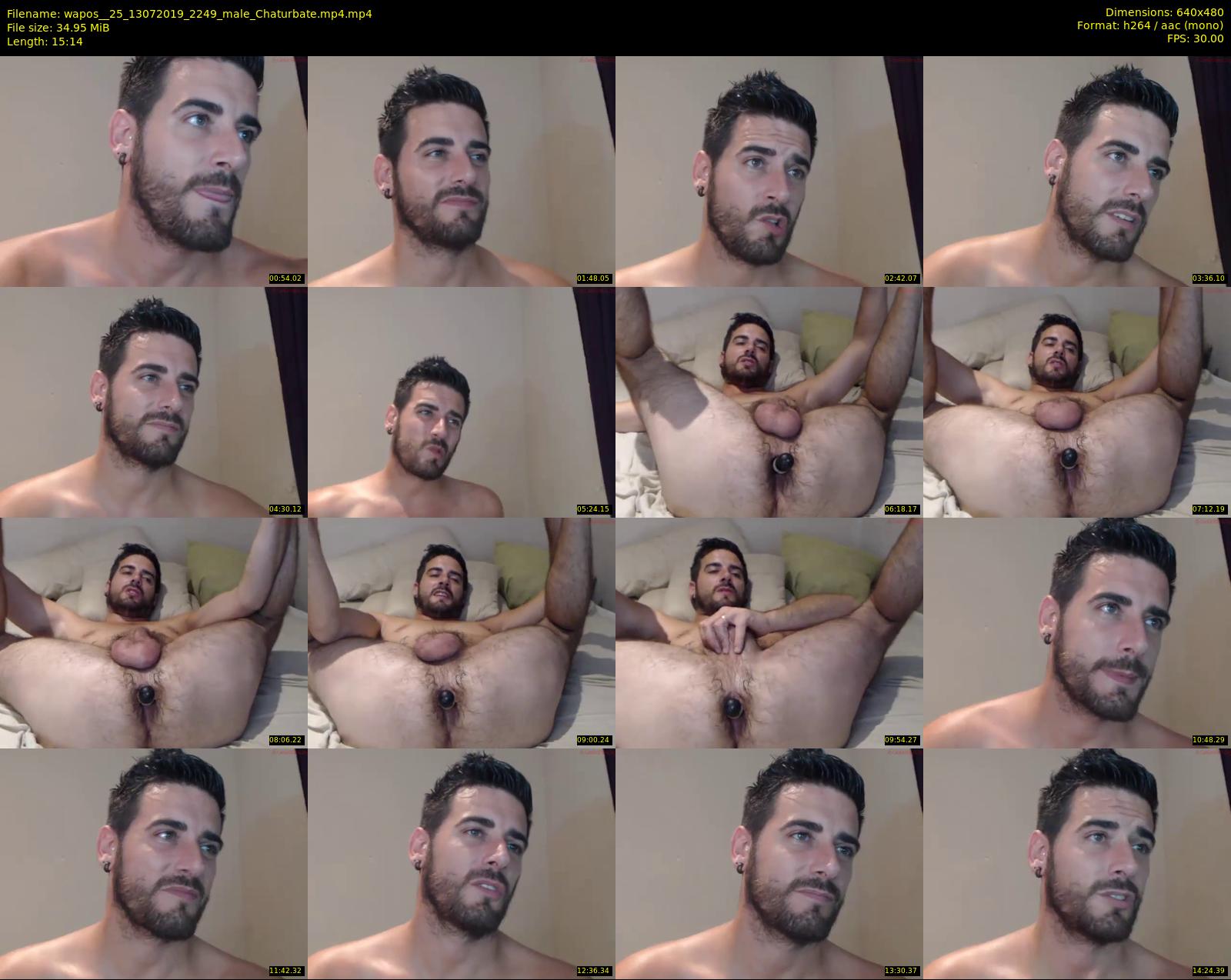 wapos__25 — 16 minute Chaturbate male cam show recording, 480p, Jul 13, 2019