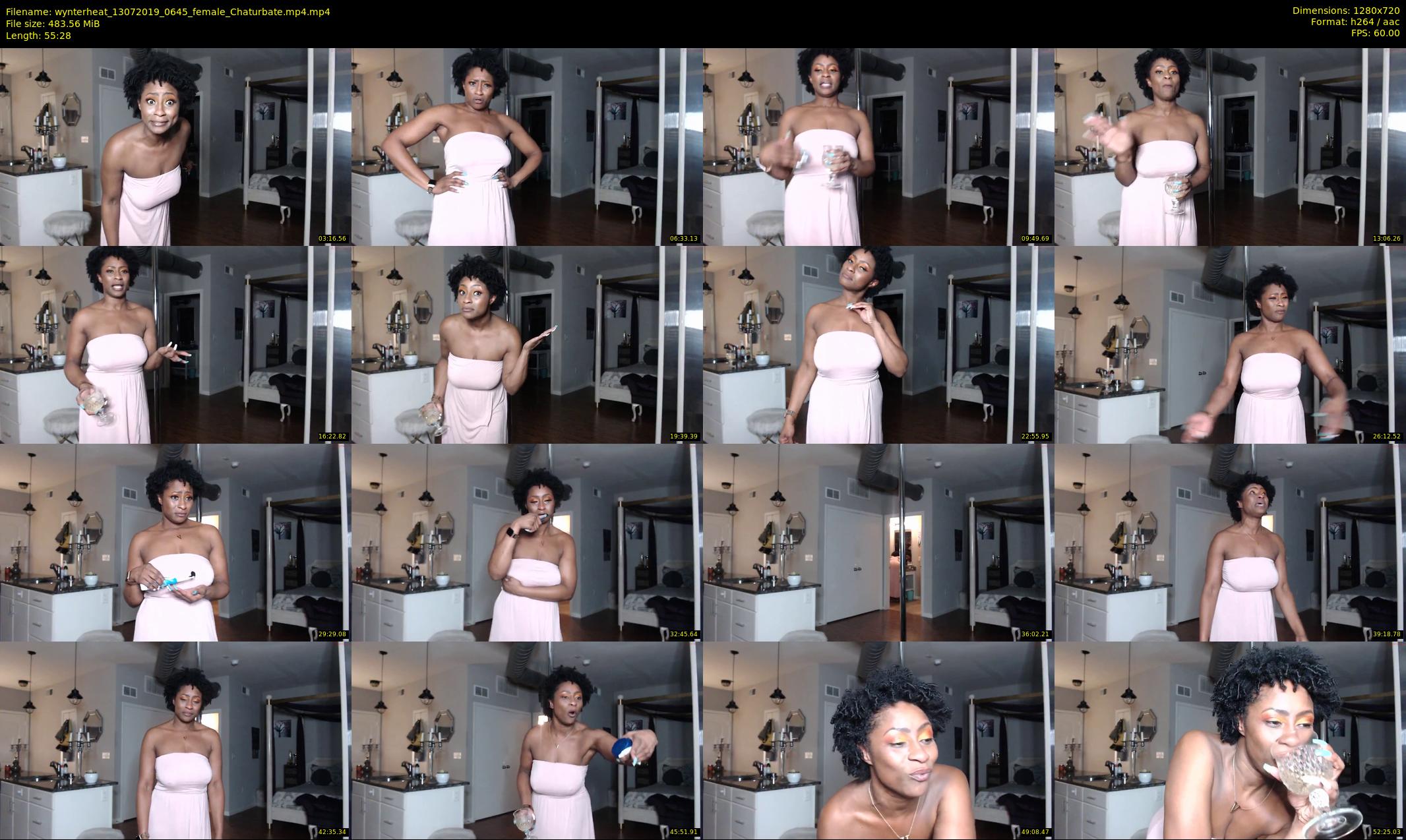 wynterheat — 56 minute Chaturbate female cam show recording, 720p, Jul 13, 2019