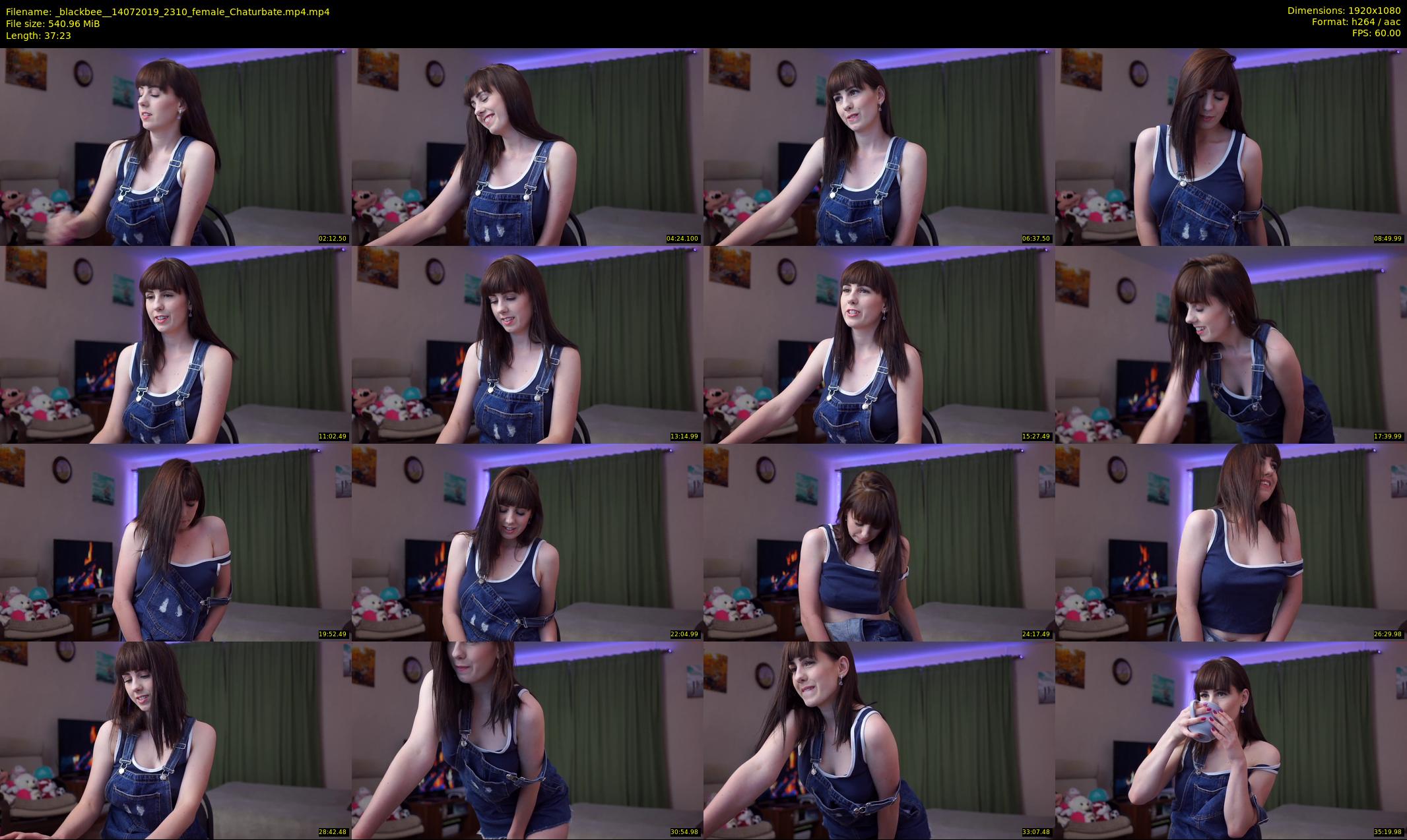 _blackbee_ — 38 minute Chaturbate female cam show recording, 1080p, Jul 14, 2019