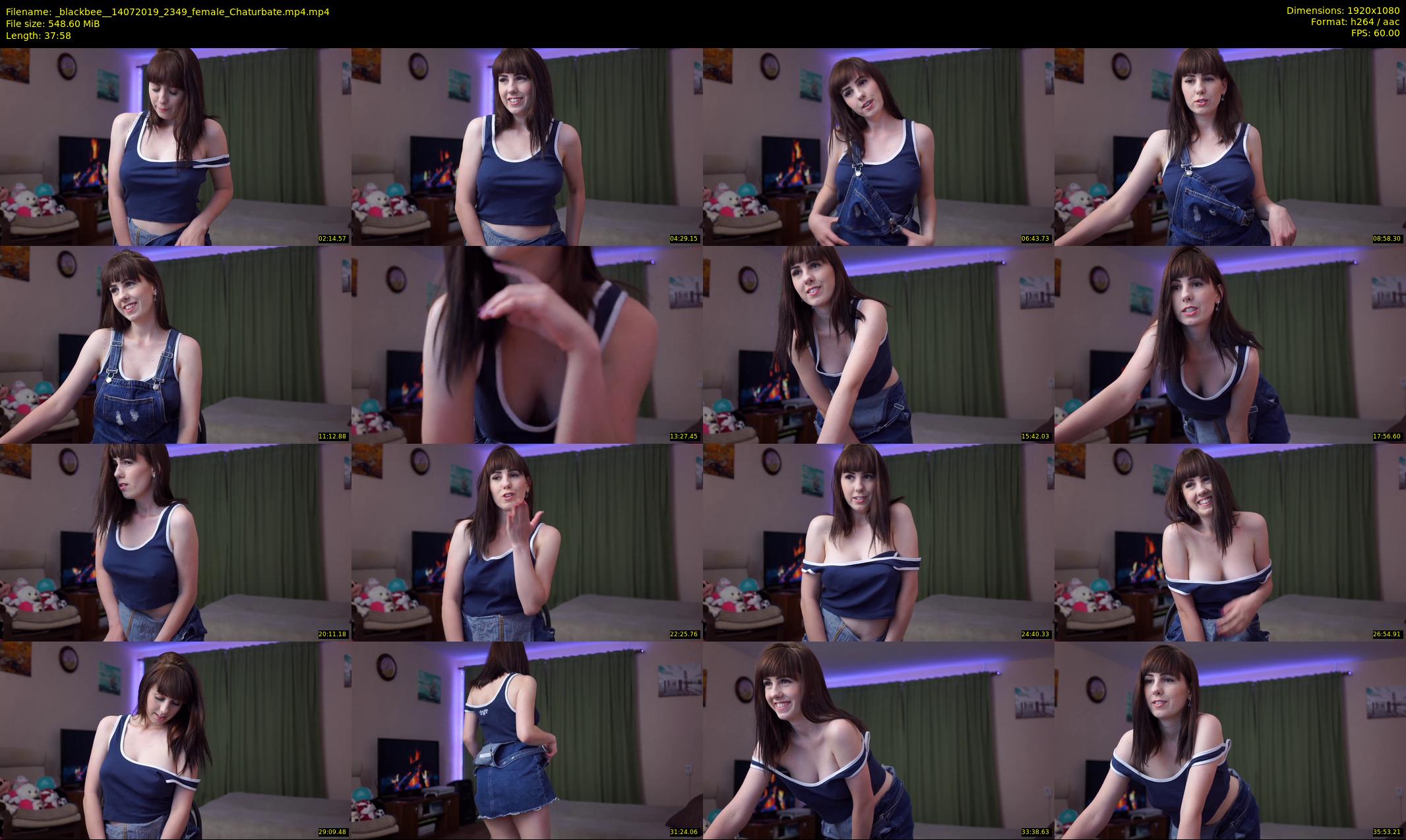 _blackbee_ — 38 minute Chaturbate female cam show recording, 1080p, Jul 14, 2019