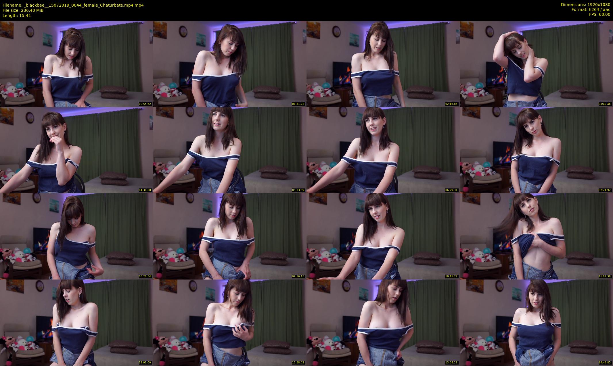 _blackbee_ — 16 minute Chaturbate female cam show recording, 1080p, Jul 15, 2019