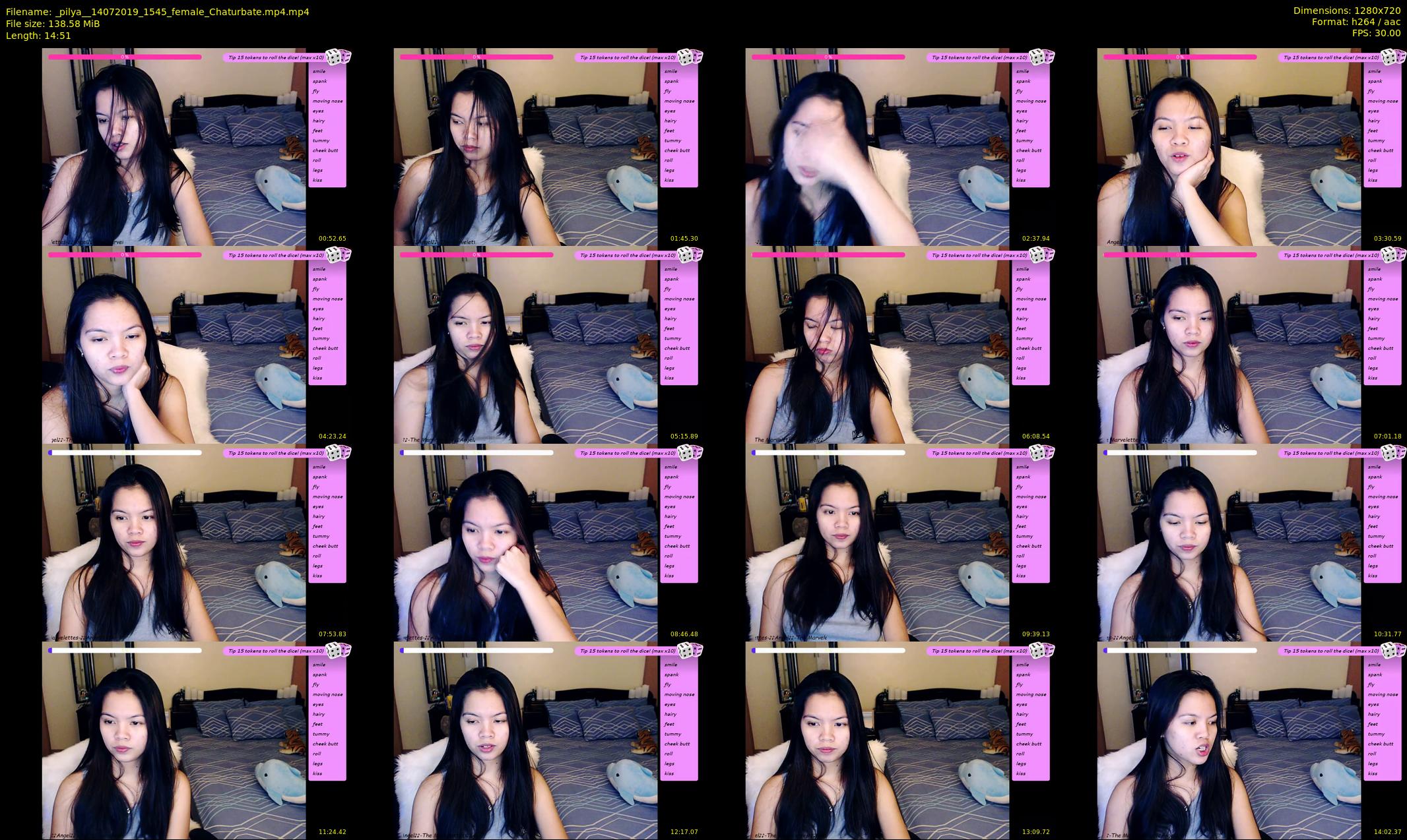 _pilya_ — 15 minute Chaturbate female cam show recording, 720p, Jul 14, 2019