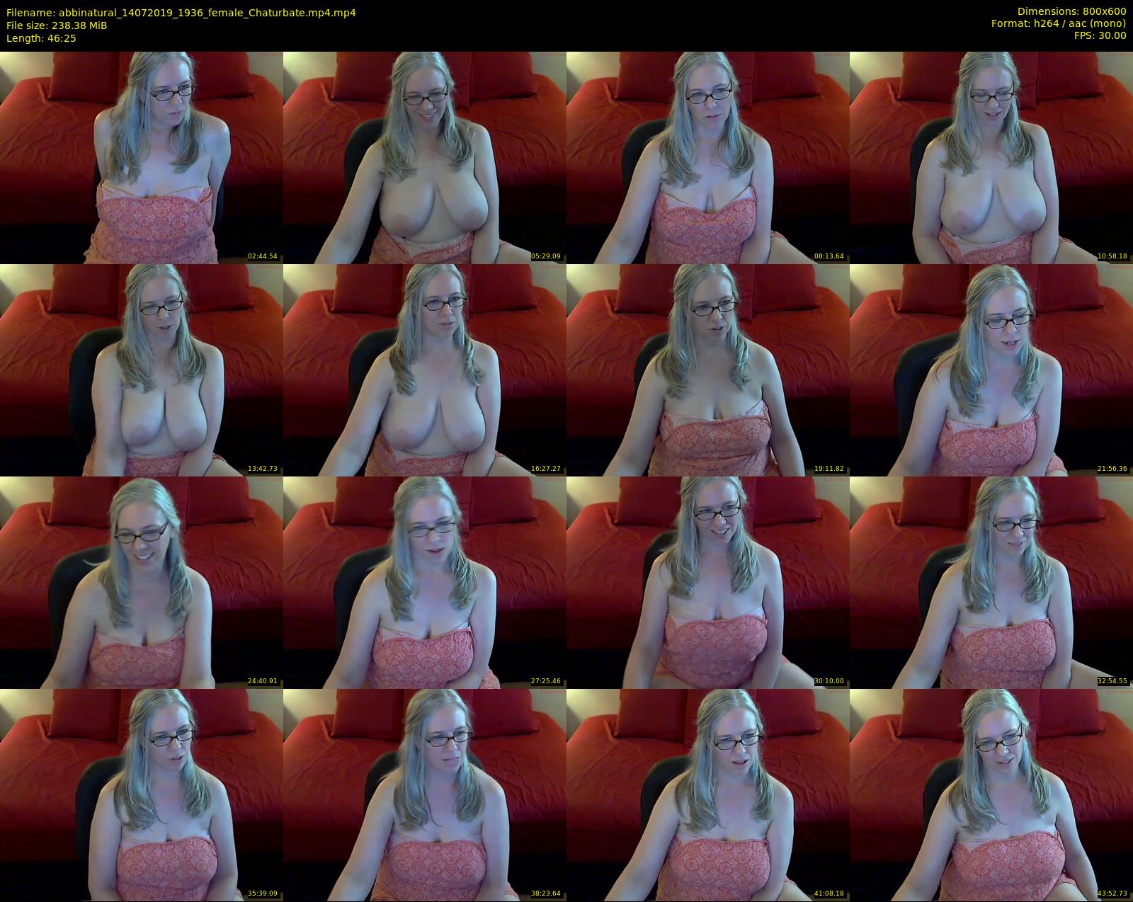 abbinatural — 47 minute Chaturbate female cam show recording, 480p, Jul 14, 2019