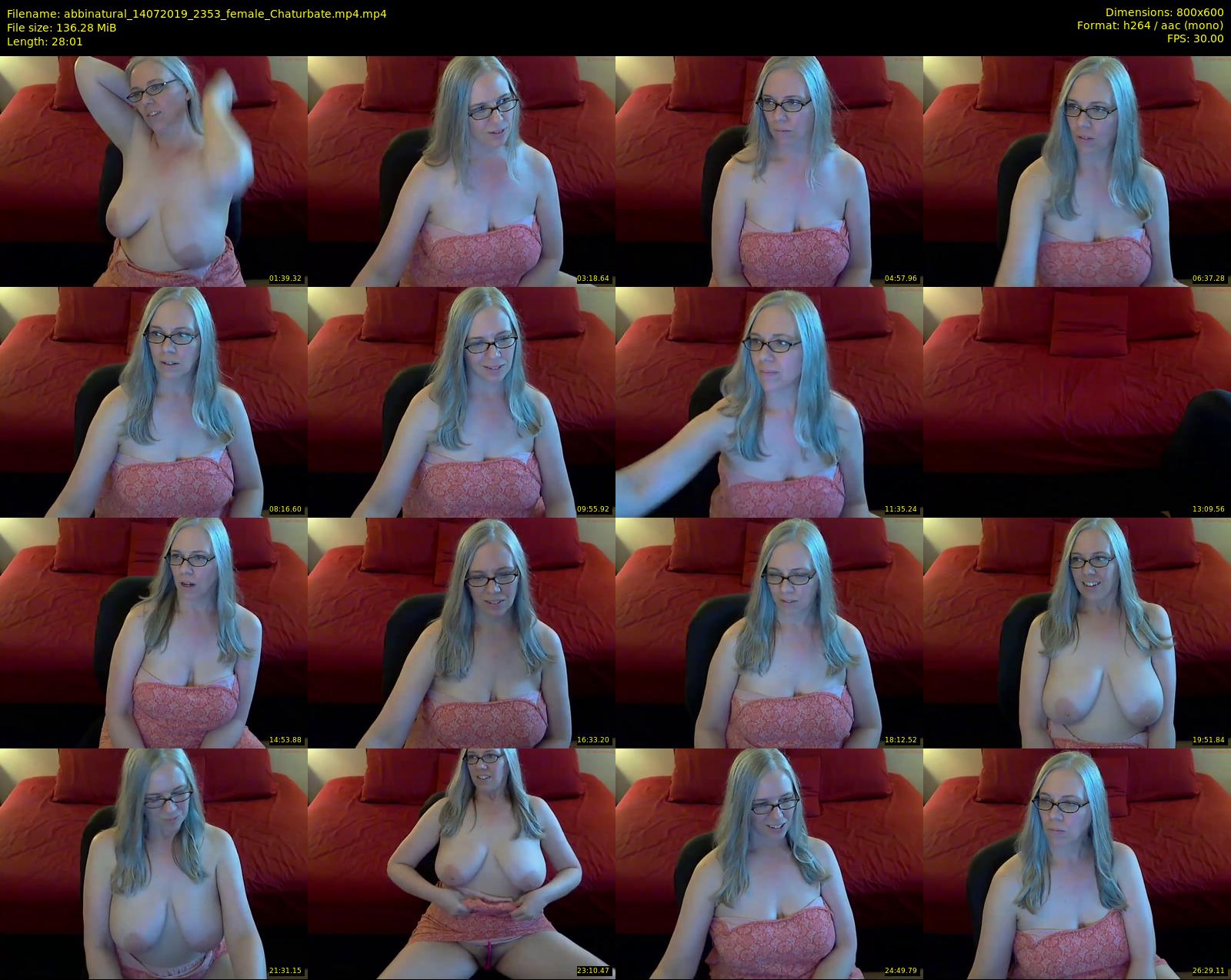 abbinatural — 29 minute Chaturbate female cam show recording, 480p, Jul 14, 2019