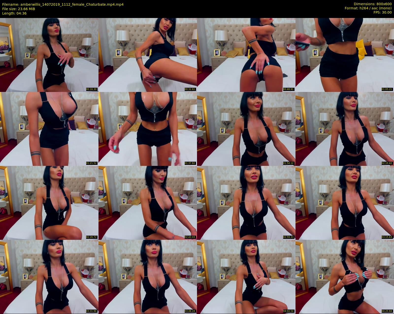 amberwillis — 5 minute Chaturbate female cam show recording, 480p, Jul 14, 2019