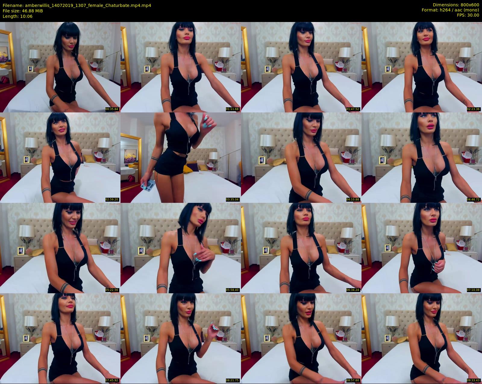 amberwillis — 11 minute Chaturbate female cam show recording, 480p, Jul 14, 2019