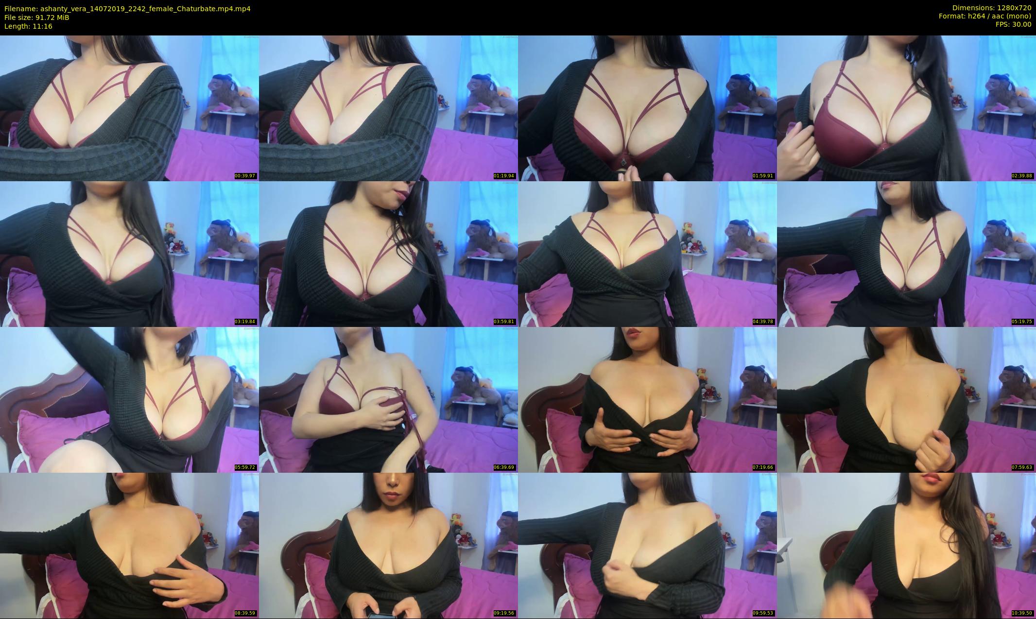 ashanty_vera — 12 minute Chaturbate couple cam show recording, 720p, Jul 14, 2019