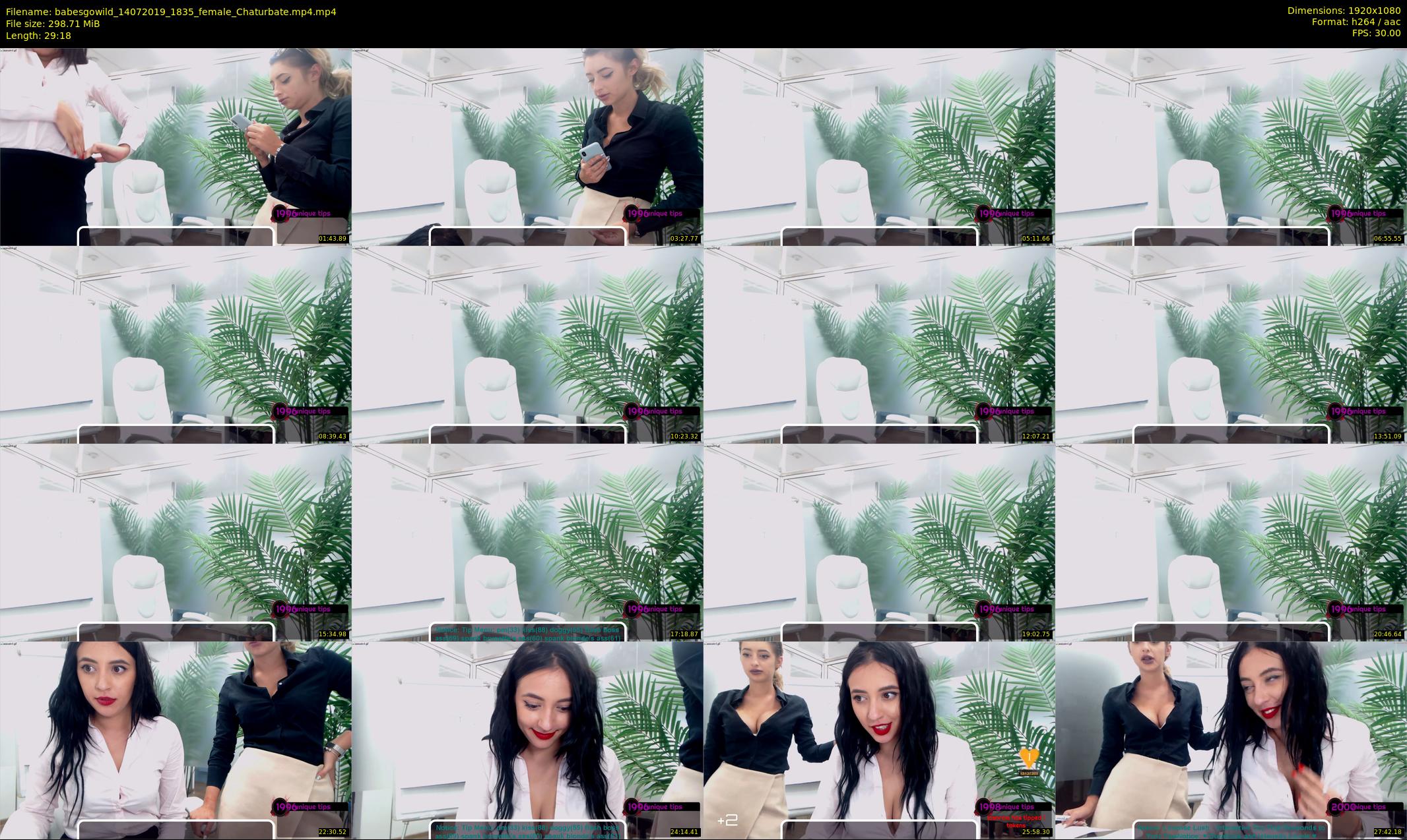 babesgowild — 30 minute Chaturbate couple cam show recording, 1080p, Jul 14, 2019