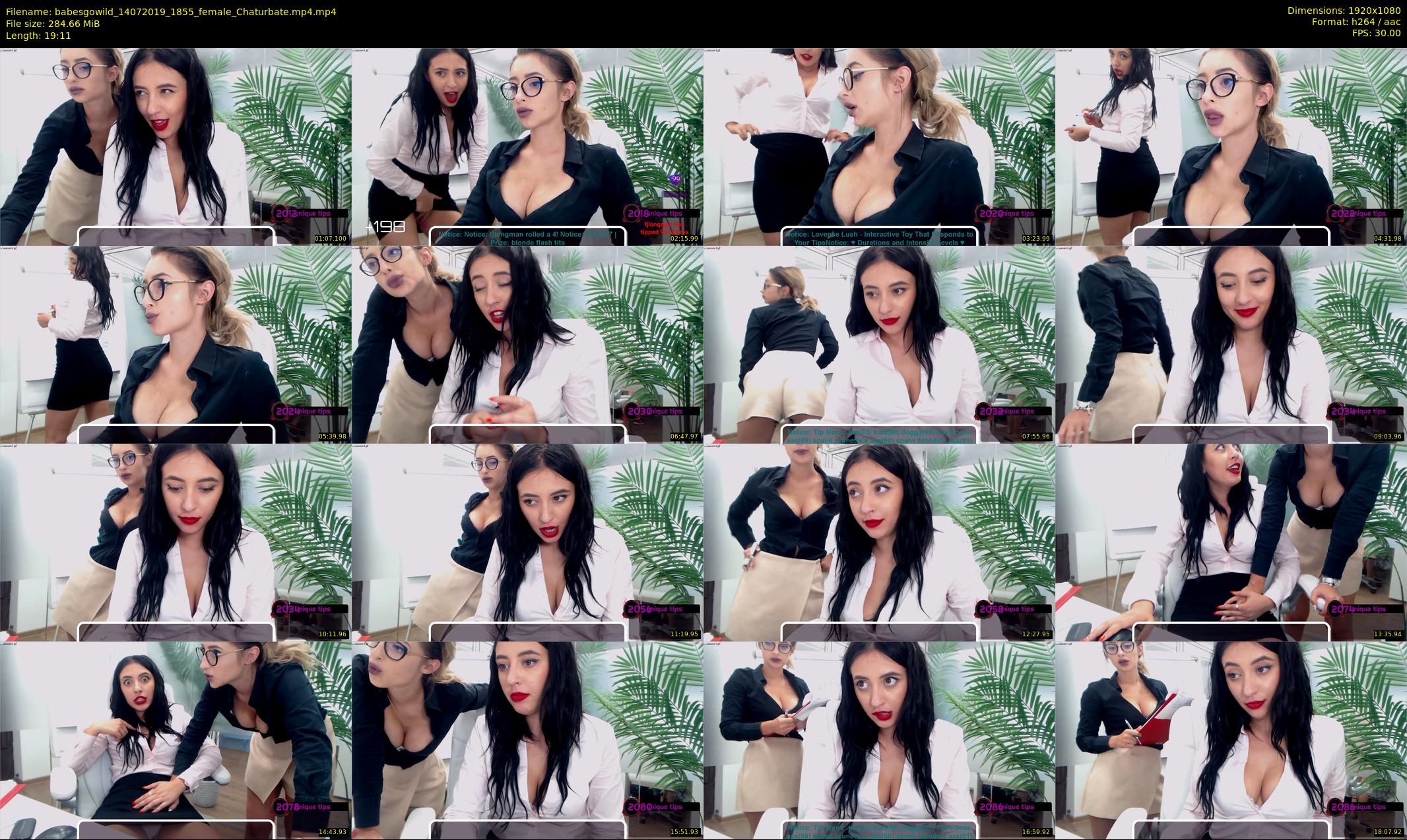 babesgowild — 20 minute Chaturbate couple cam show recording, 1080p, Jul 14, 2019