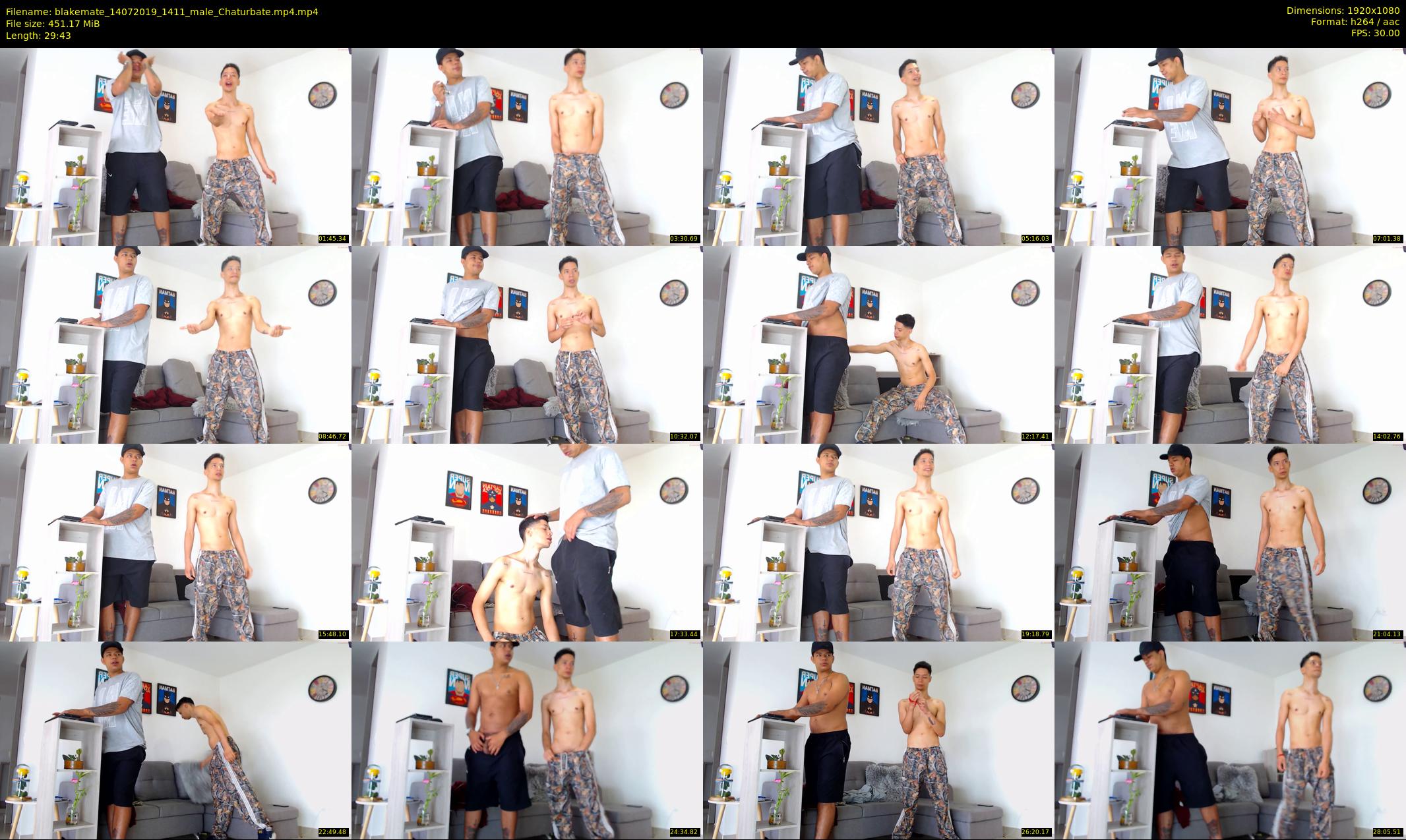 blakemate — 30 minute Chaturbate male cam show recording, 1080p, Jul 14, 2019