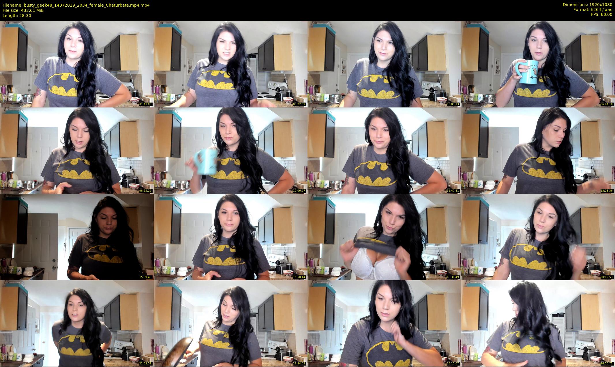 busty_geek48 — 29 minute Chaturbate female cam show recording, 1080p, Jul 14, 2019