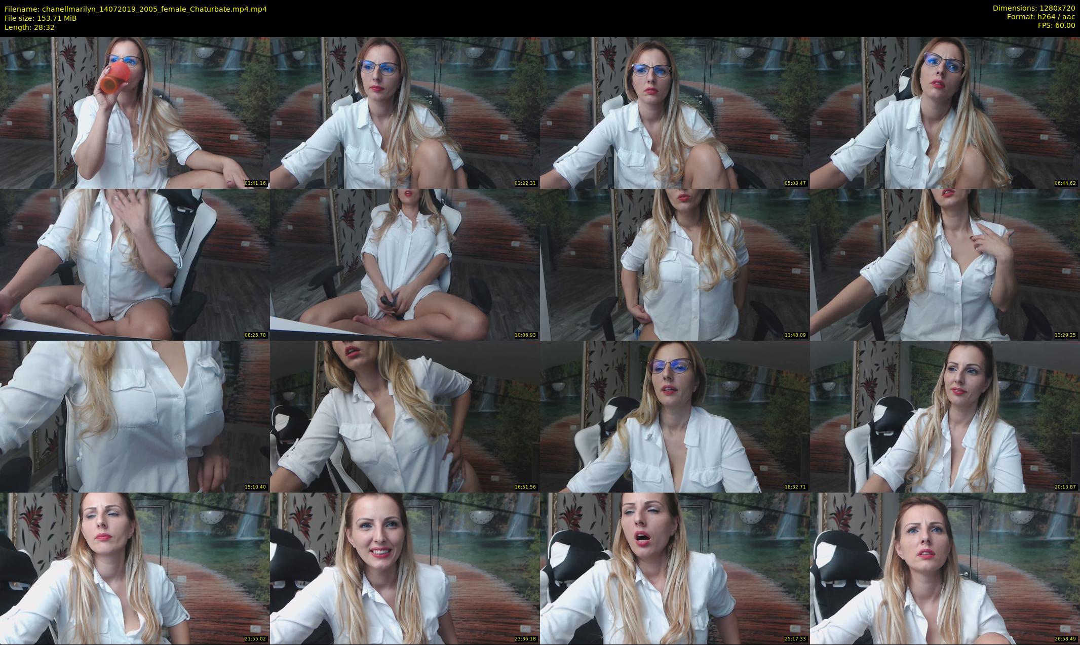 chanellmarilyn — 29 minute Chaturbate female cam show recording, 720p, Jul 14, 2019