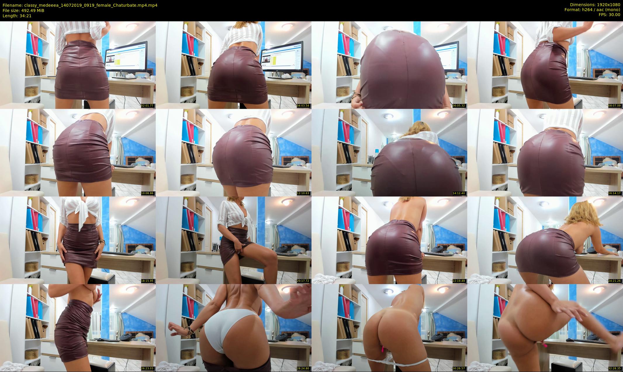classy_medeeea — 35 minute Chaturbate female cam show recording, 1080p, Jul 14, 2019