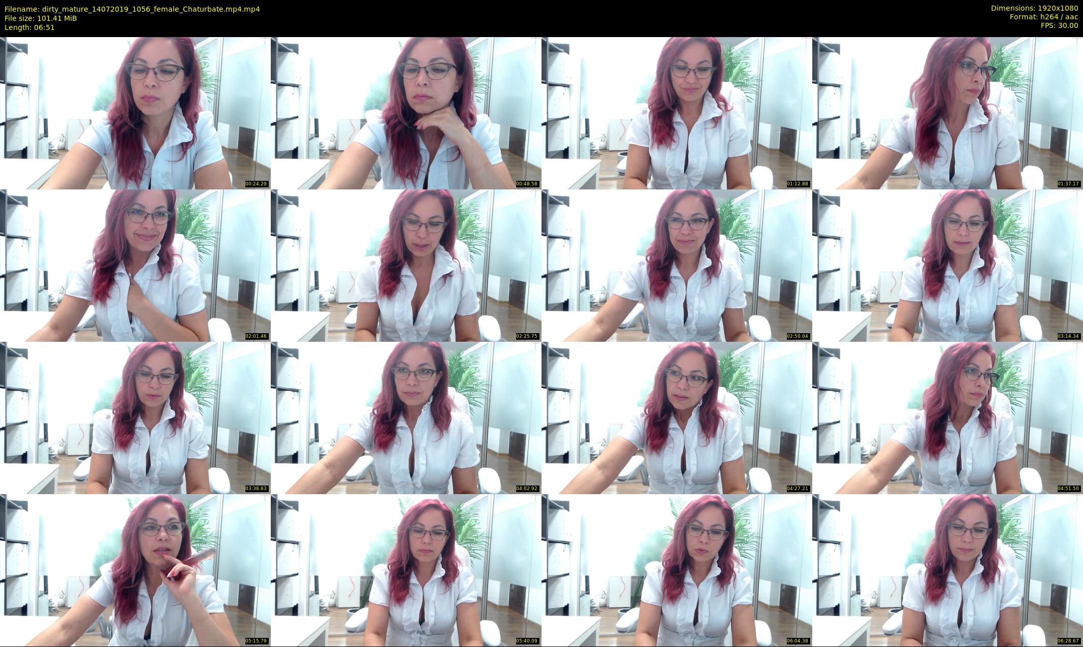 dirty_mature — 7 minute Chaturbate female cam show recording, 1080p, Jul 14, 2019